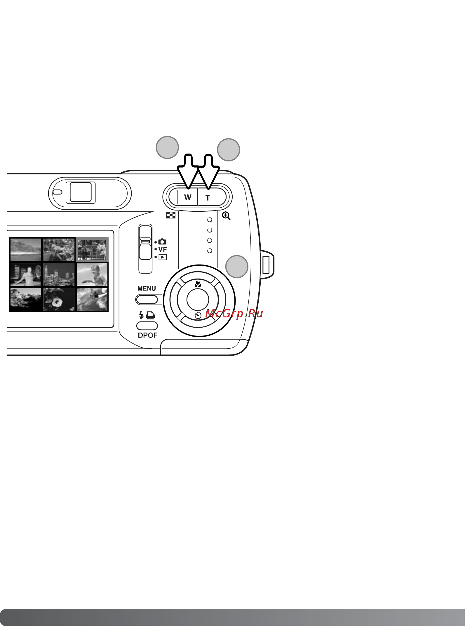 Minolta Dimage E323 [52/96] Воспроизведение миниатюр