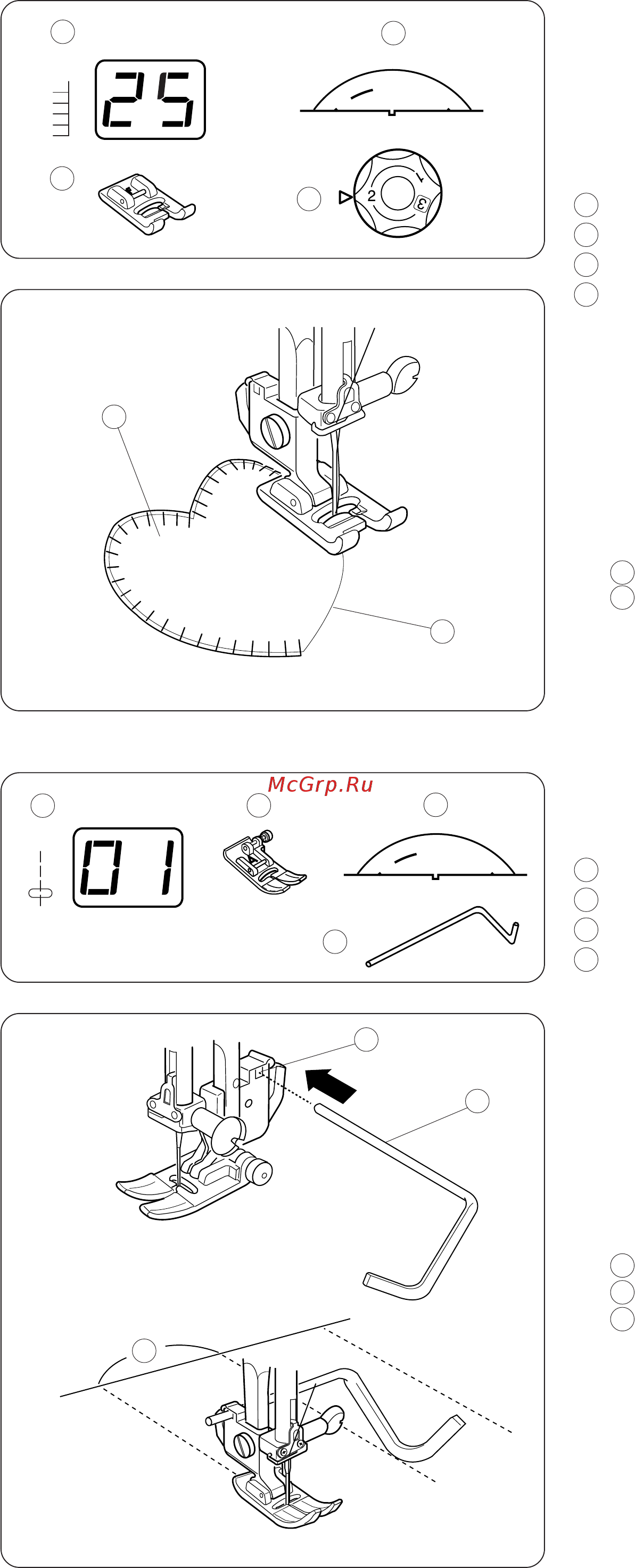 Janome 6260 QC [39/52] Квилтинг