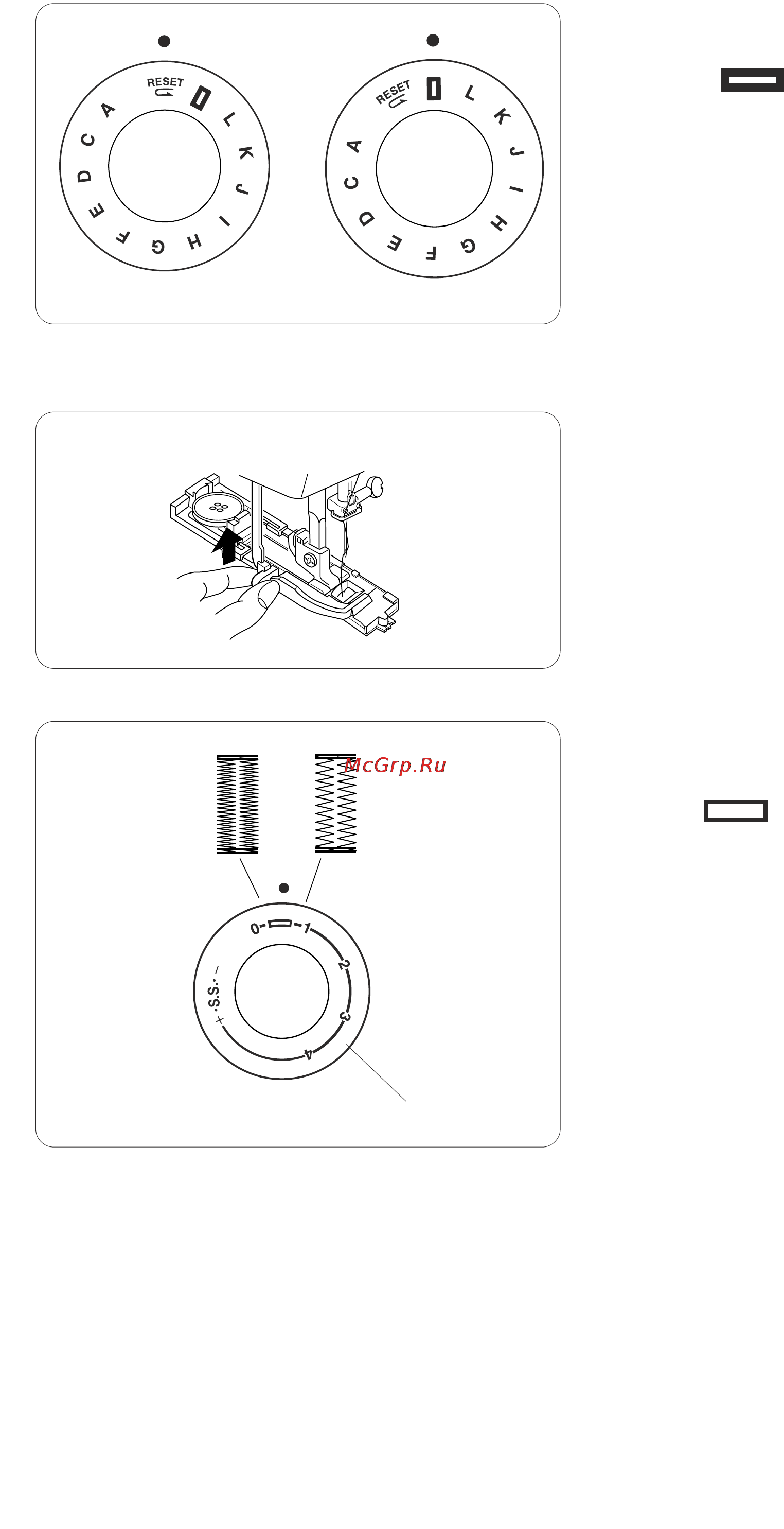 Janome 625 E [28/45] Изменение плотности петли