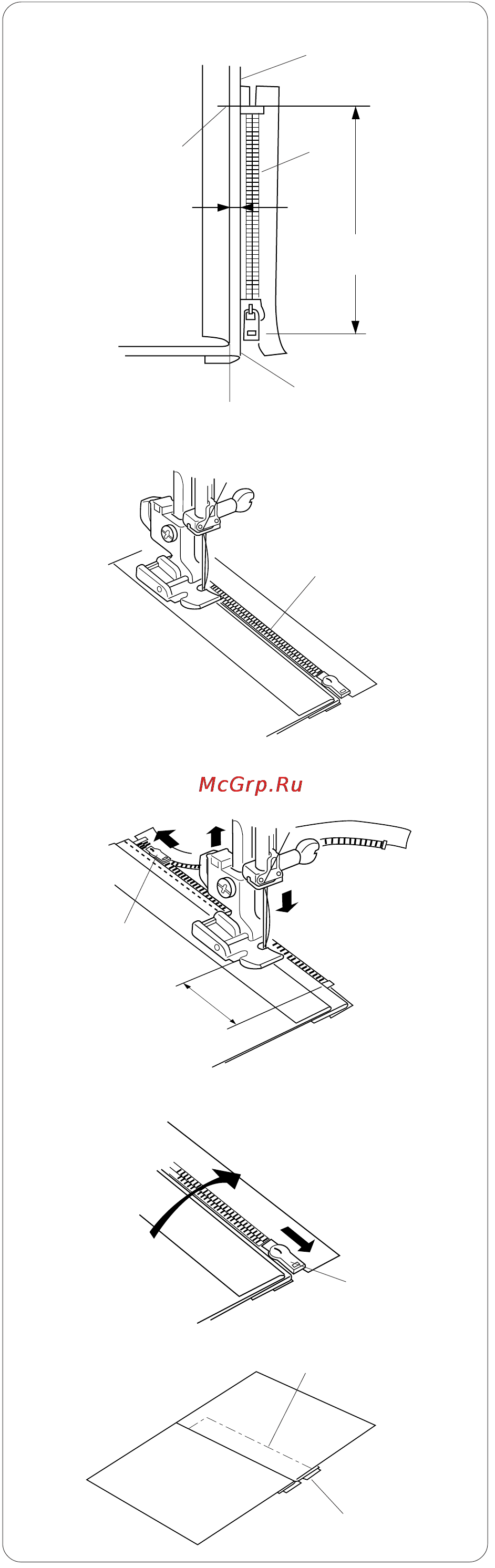 Janome 625 E [33/45] Втачивание