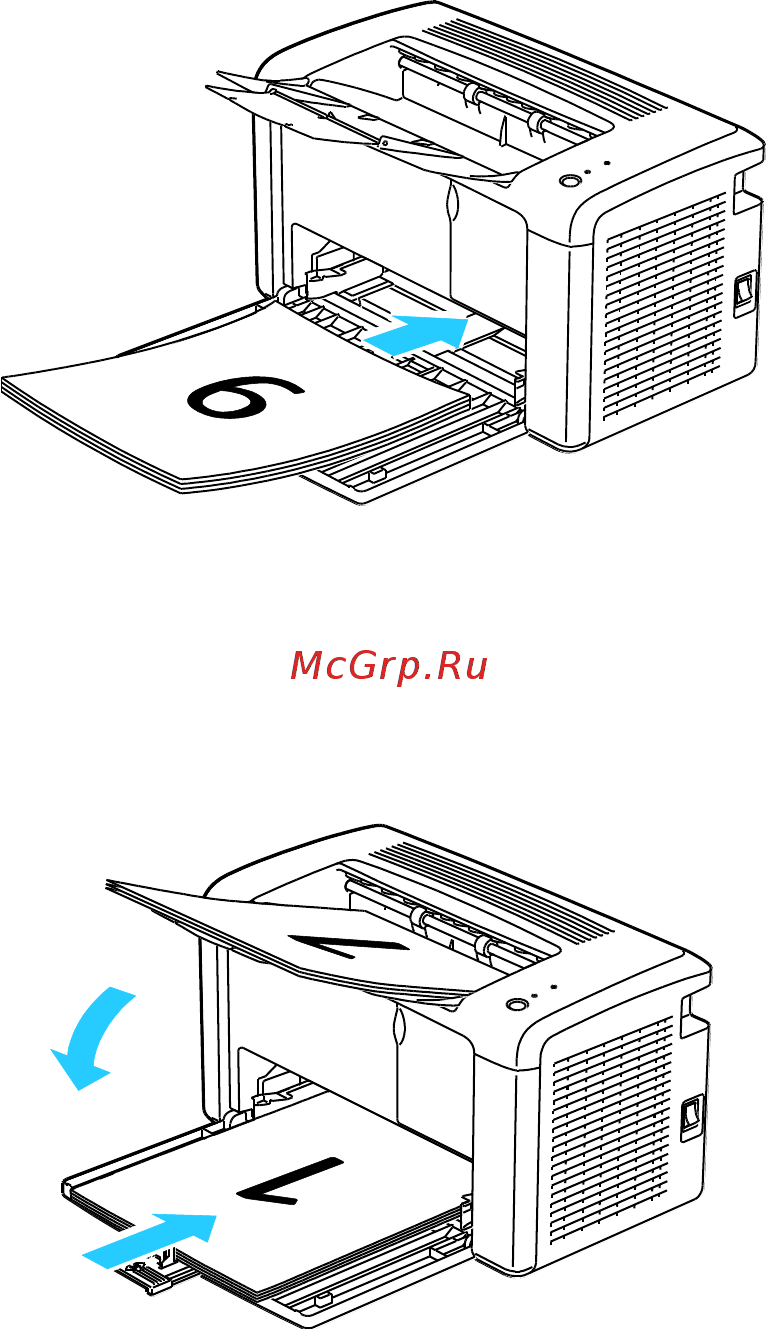 Xerox Phaser 3010 [21/76] Загрузка бумаги для двусторонней печати вручную