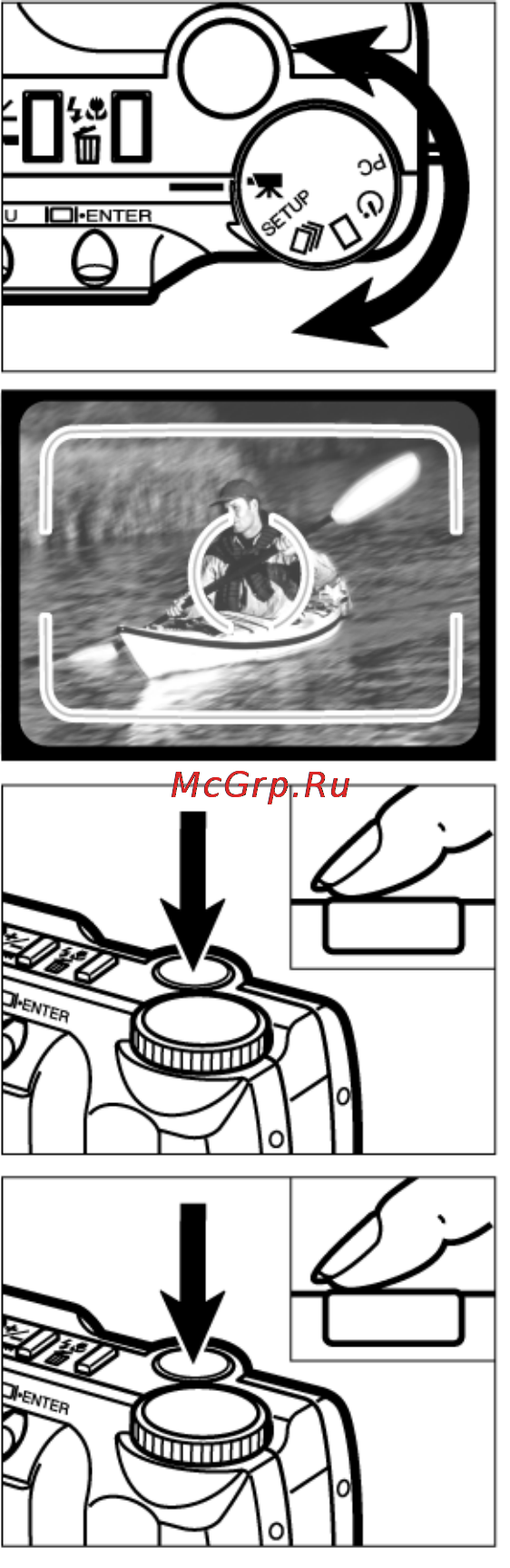 Minolta Dimage E201 [47/135] Режим записи видео