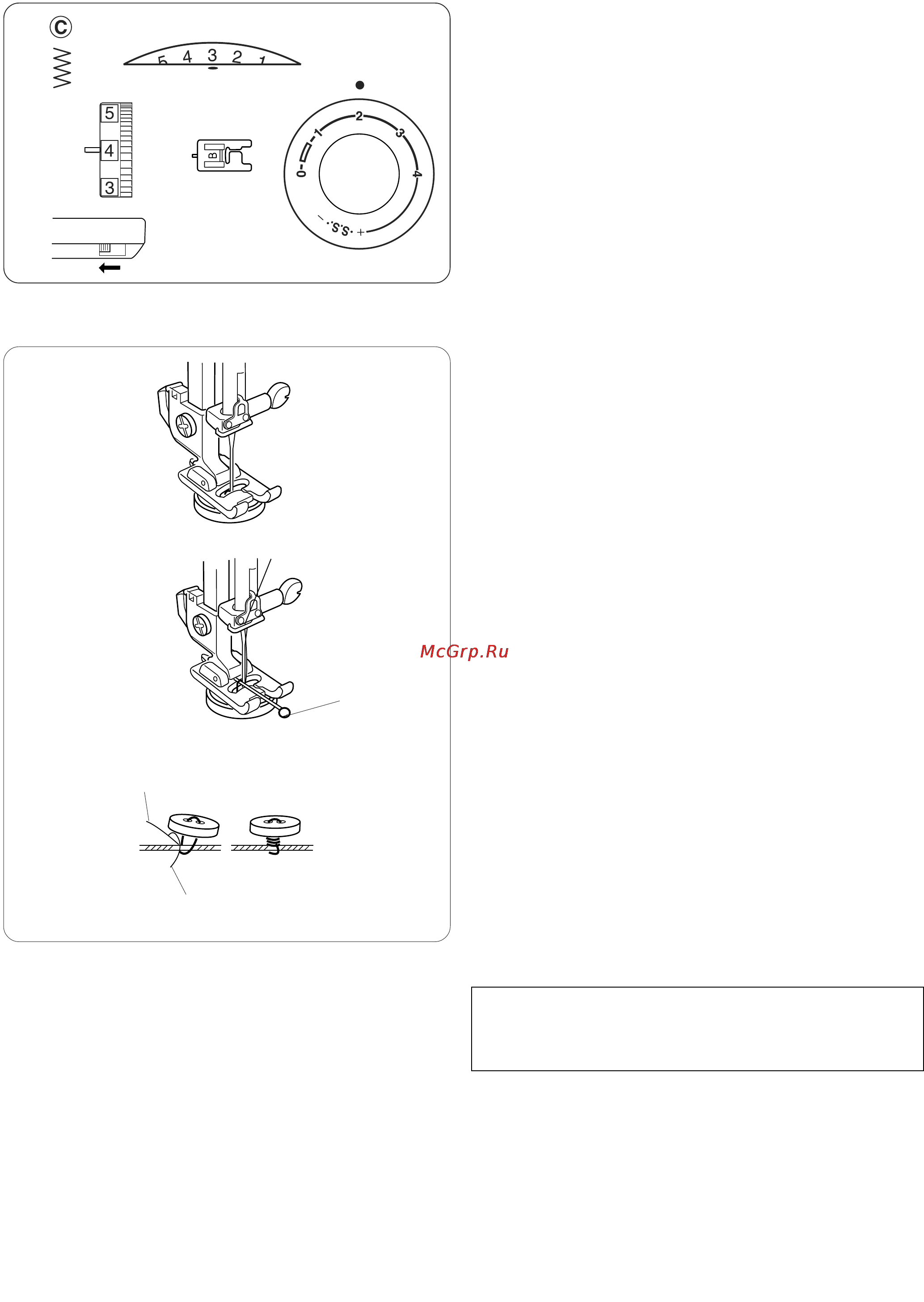 Janome SE 522 [25/45] Пришивание пуговиц