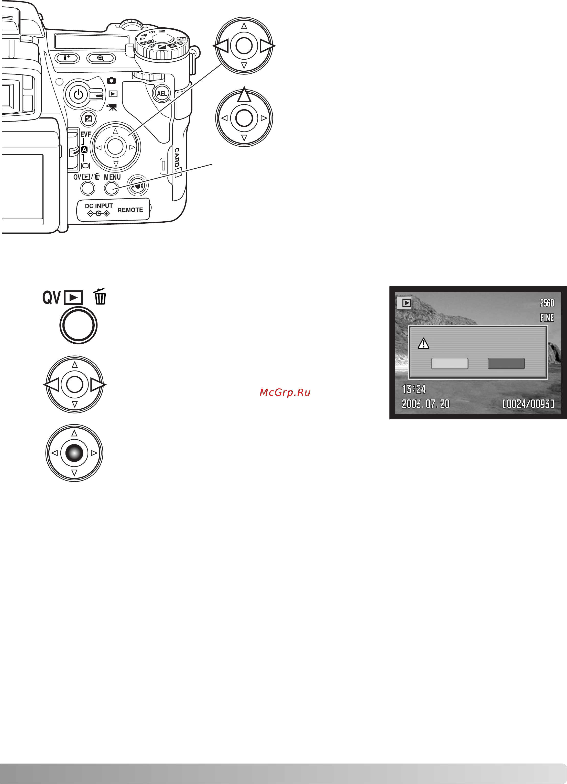 Minolta Dimage A1 [41/170] Просмотр изображений и гистограммы