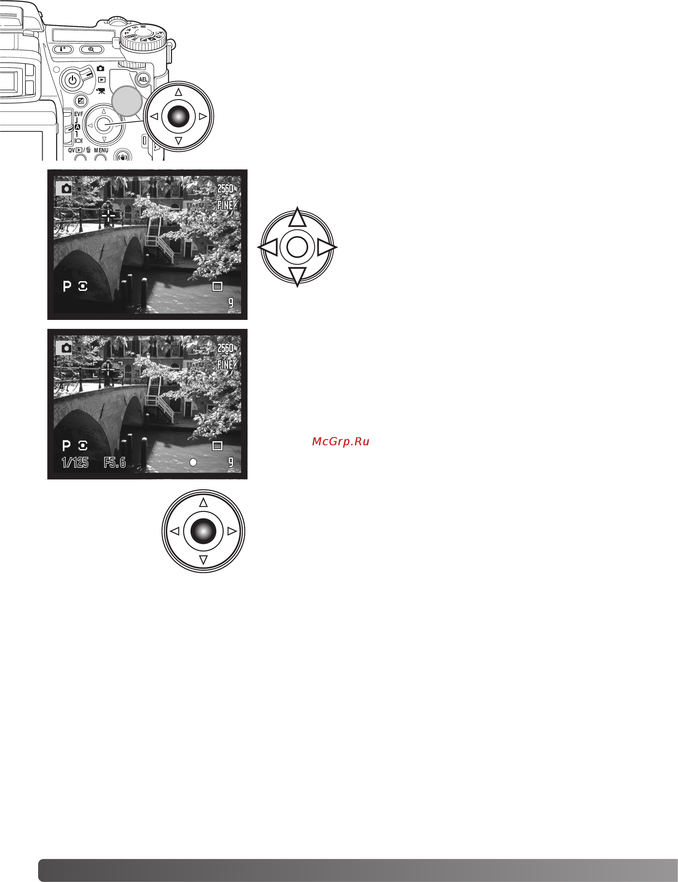 Minolta Dimage A1 [48/170] Подвижная точка фокусировки птф