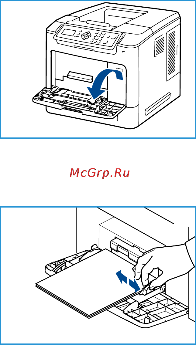 Xerox Phaser 4620 [16/156] Загрузка бумаги