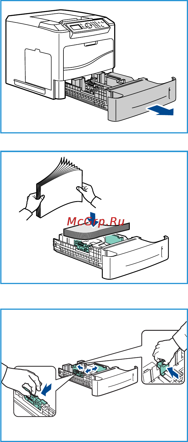 Xerox Phaser 4620 [17/156] Лоток 2 и лотки 3 4 5 и 6 дополнительные