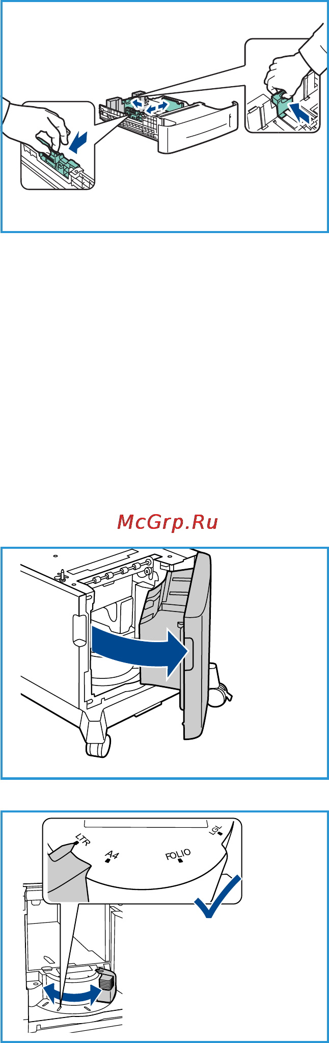 Xerox Phaser 4620 [62/156] Податчик большой емкости дополнительно
