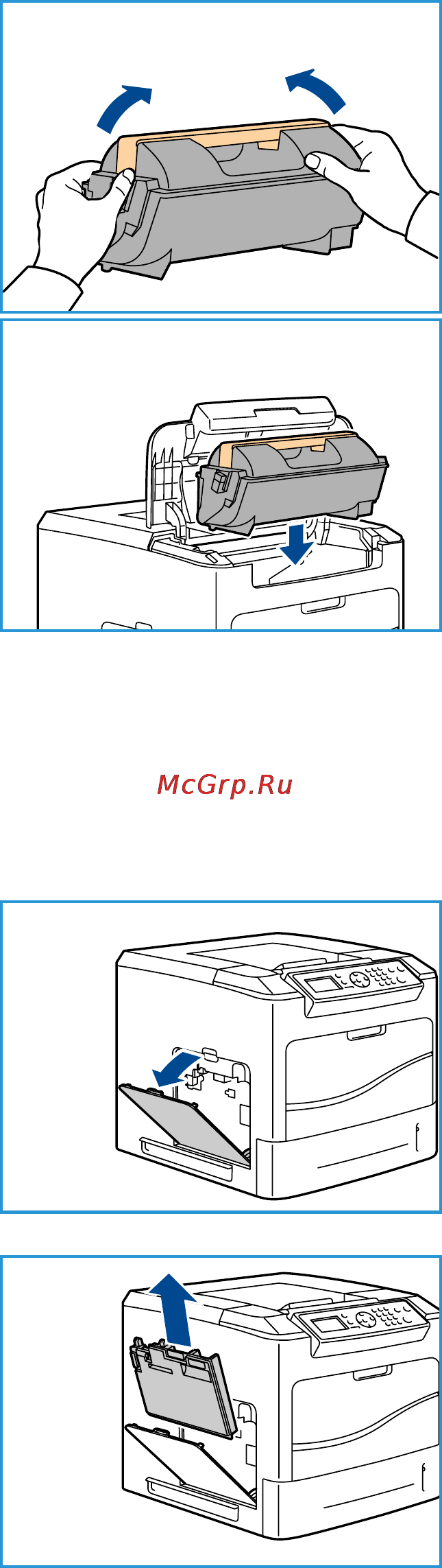 Xerox Phaser 4600 [96/156] Емкость для отработанного тонера