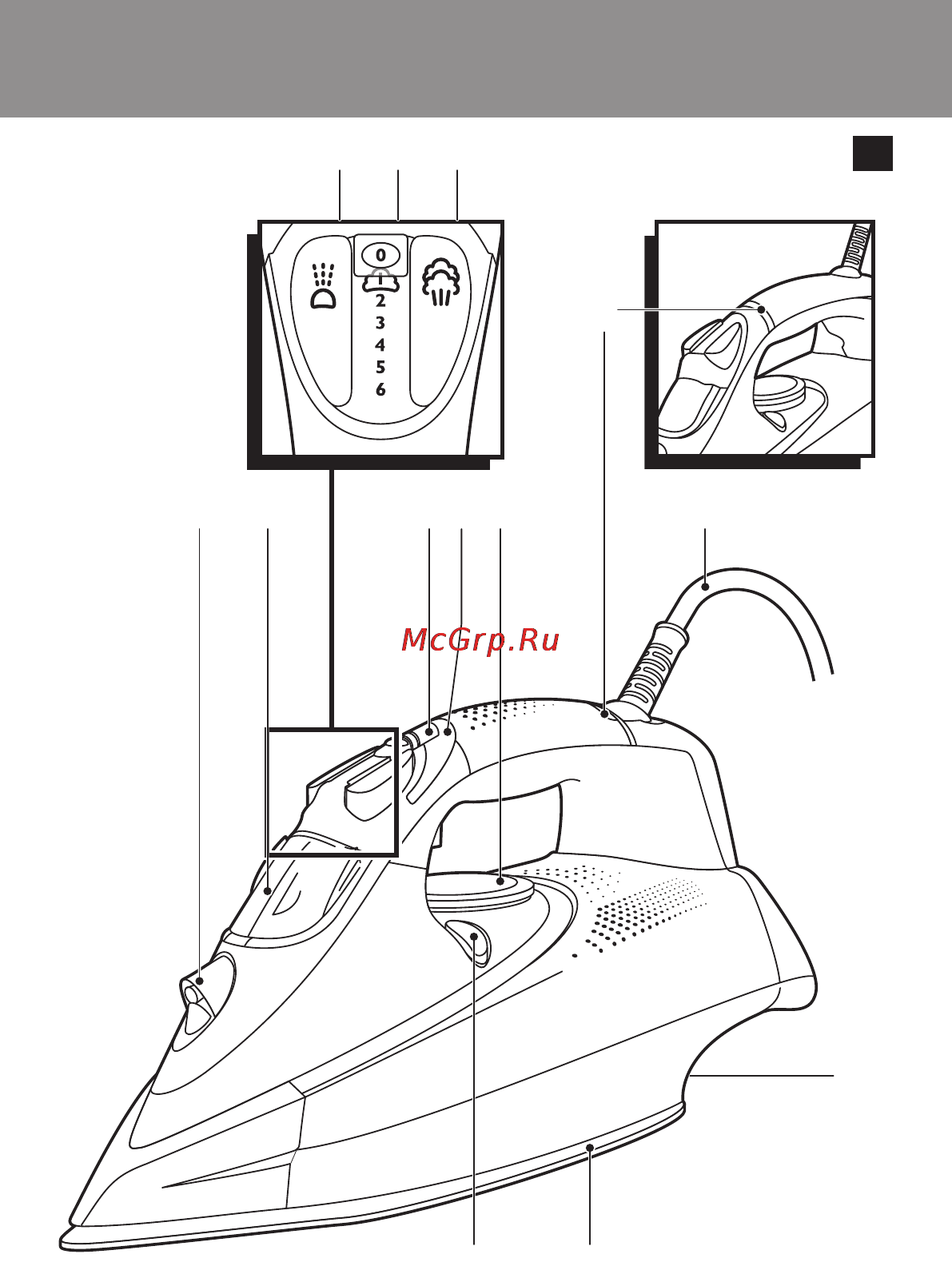 Philips GC 4852/02 Инструкция по эксплуатации онлайн [3/25] 31179