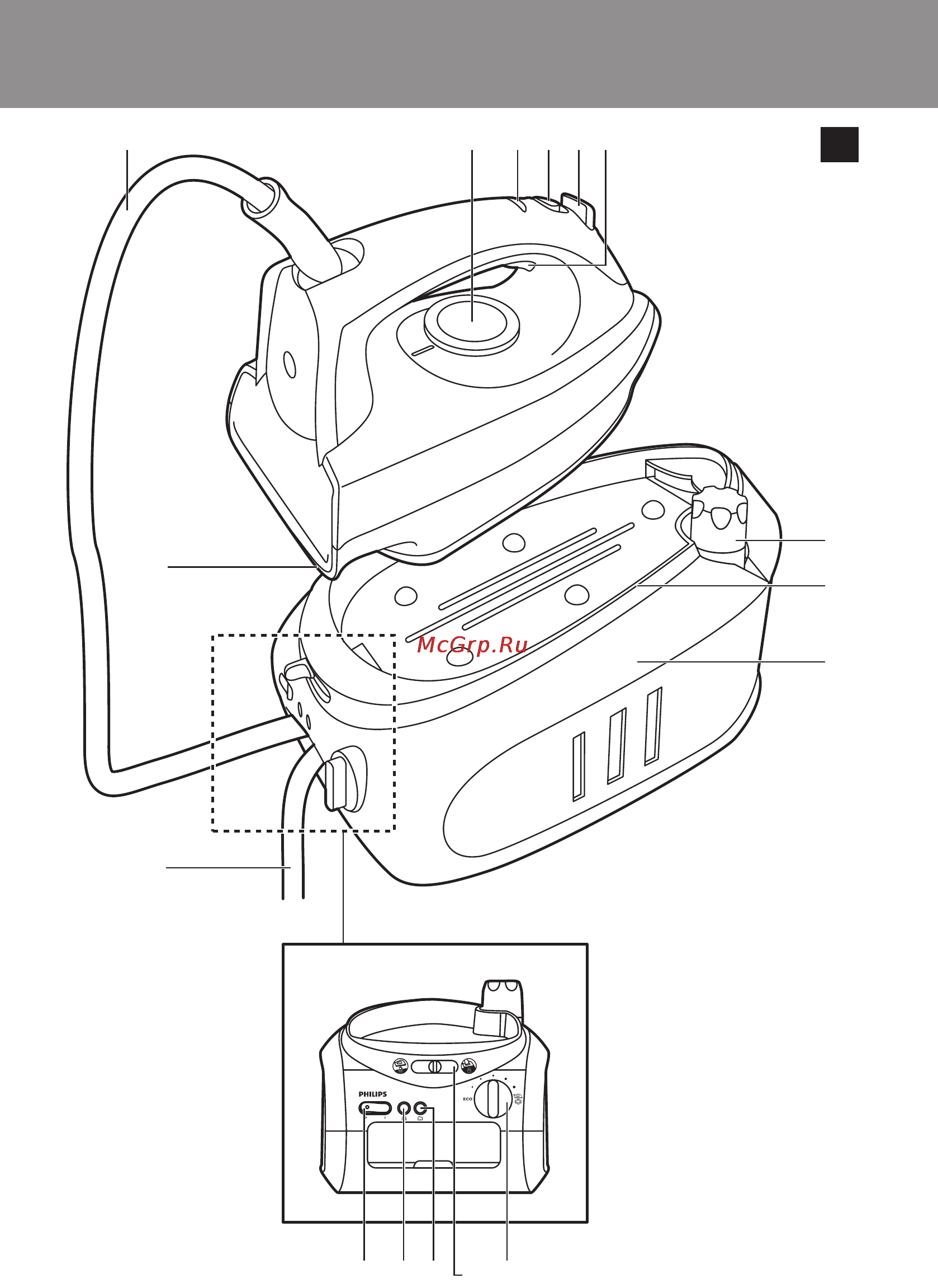 Philips GC 6530/02 Инструкция по эксплуатации онлайн [3/51] 31188