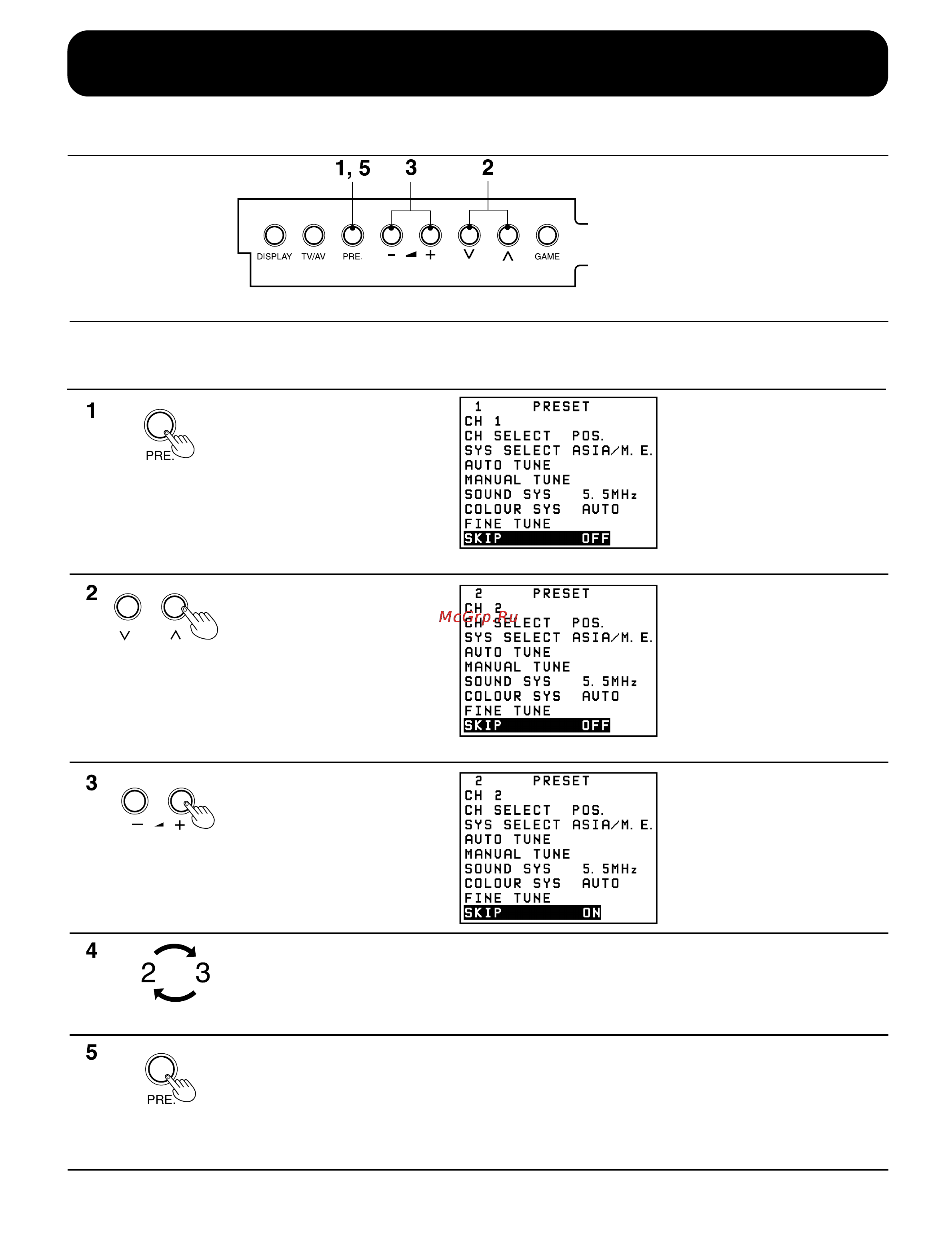 Panasonic TX-43P15H [29/60] Процедура настройки
