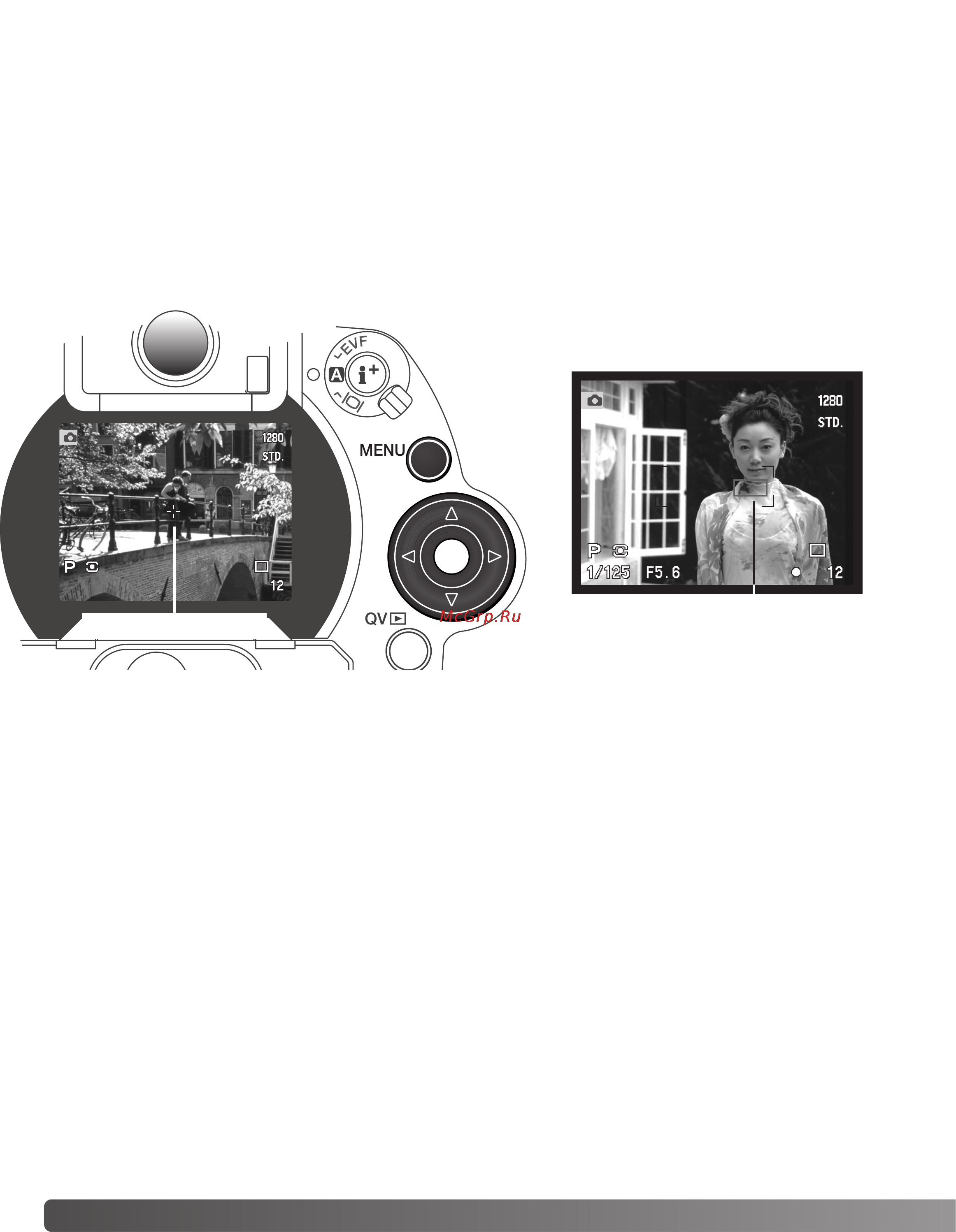 Minolta Dimage 7Hi [44/156] Управление зонами автофокусировки
