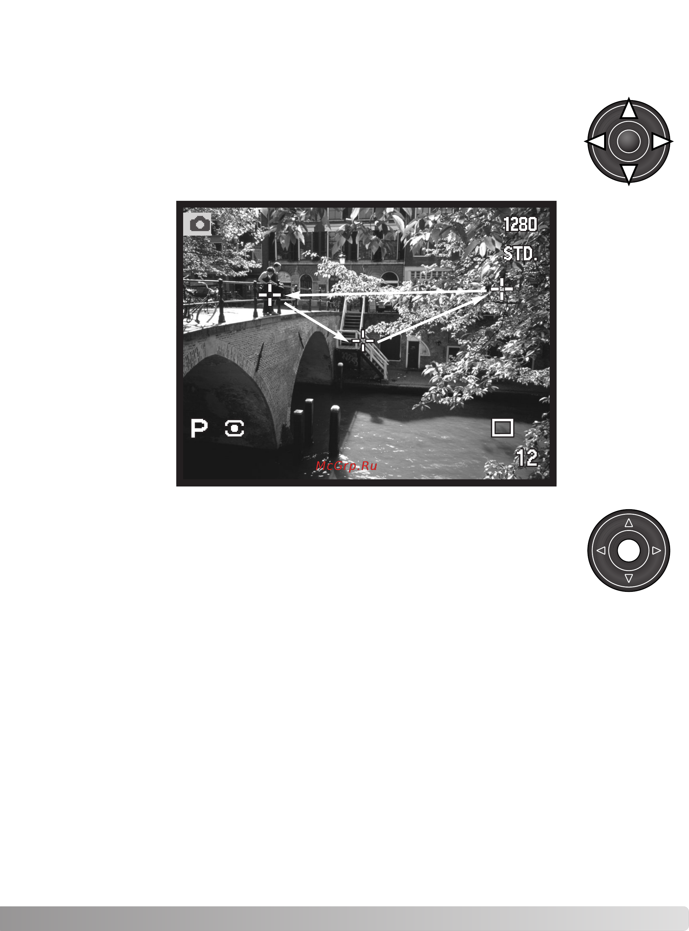 Minolta Dimage 7Hi [45/156] Подвижная точка фокусировки птф