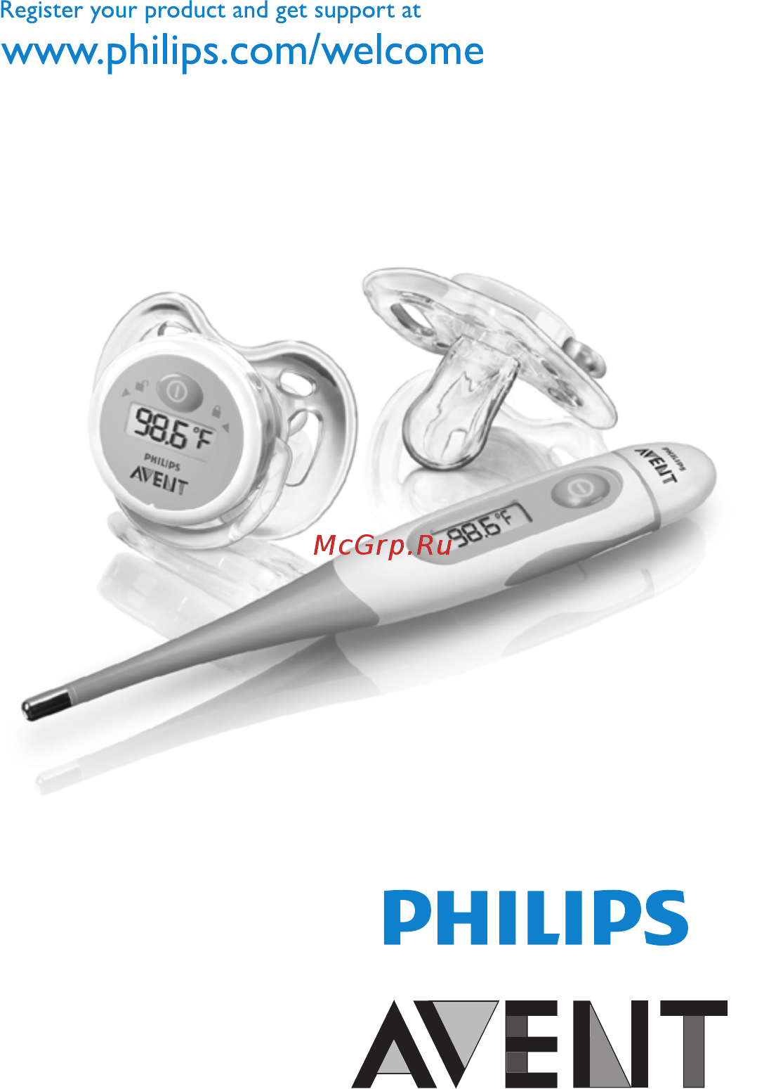 Philips AVENT SCH540/00 Инструкция по эксплуатации онлайн