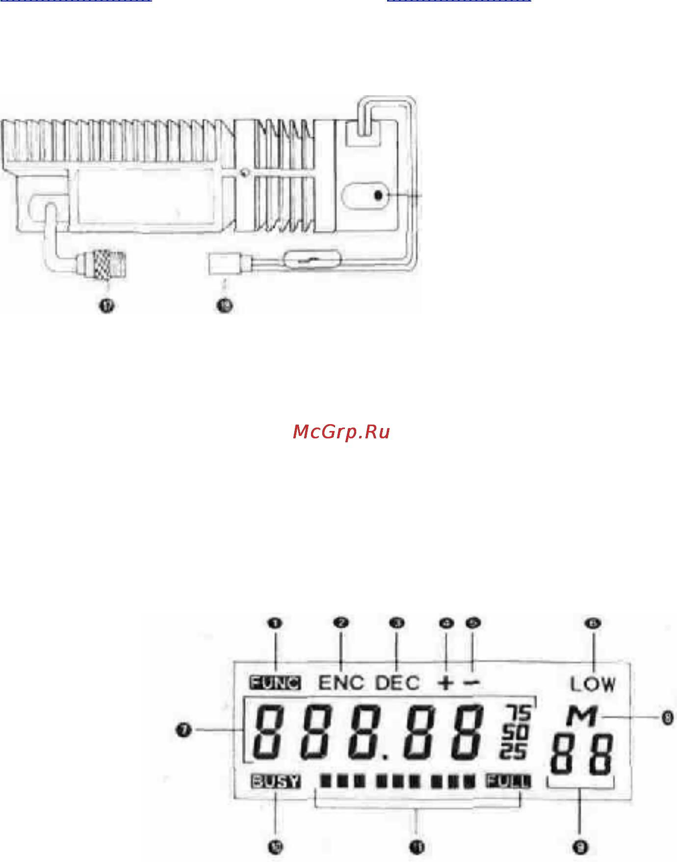 Alinco DR-M03 [9/15] Задняя панель