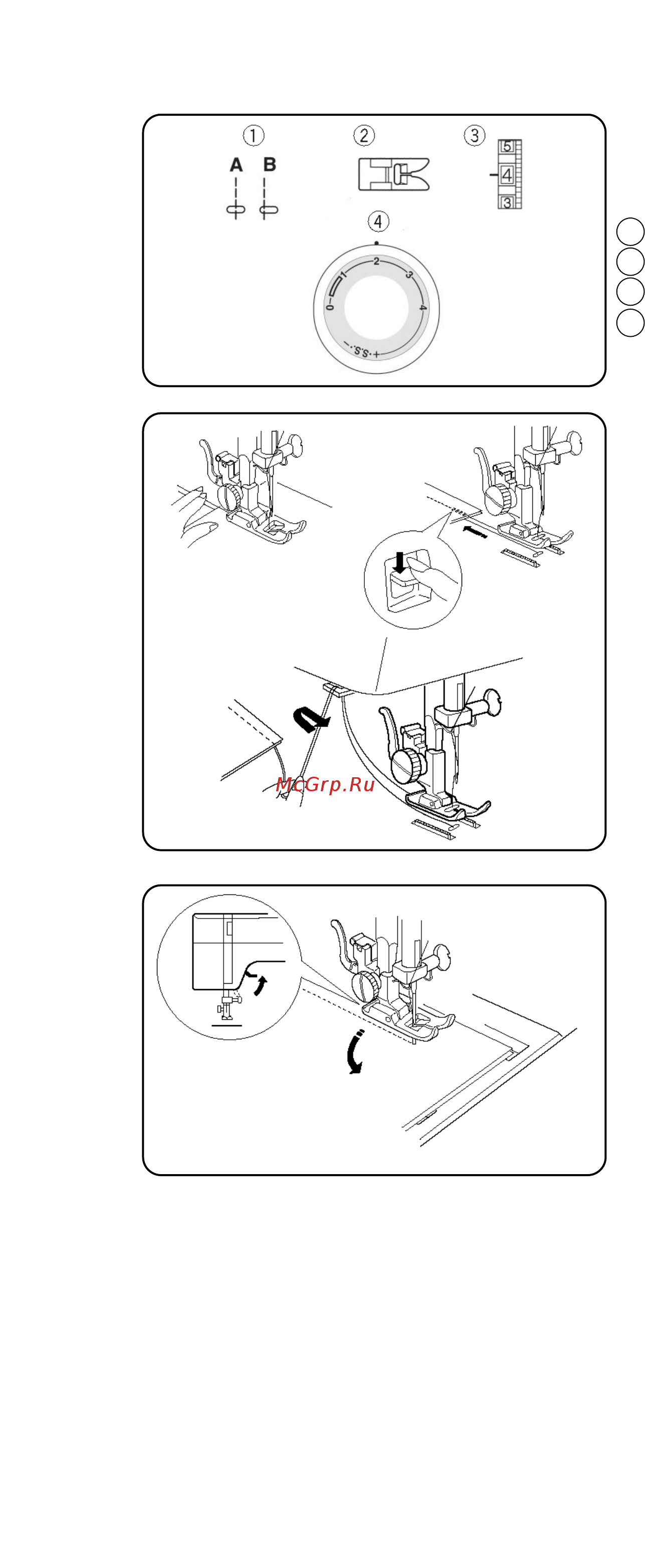 Janome 1108 [15/32] Раздел lll основные швейные техники прямой стежок