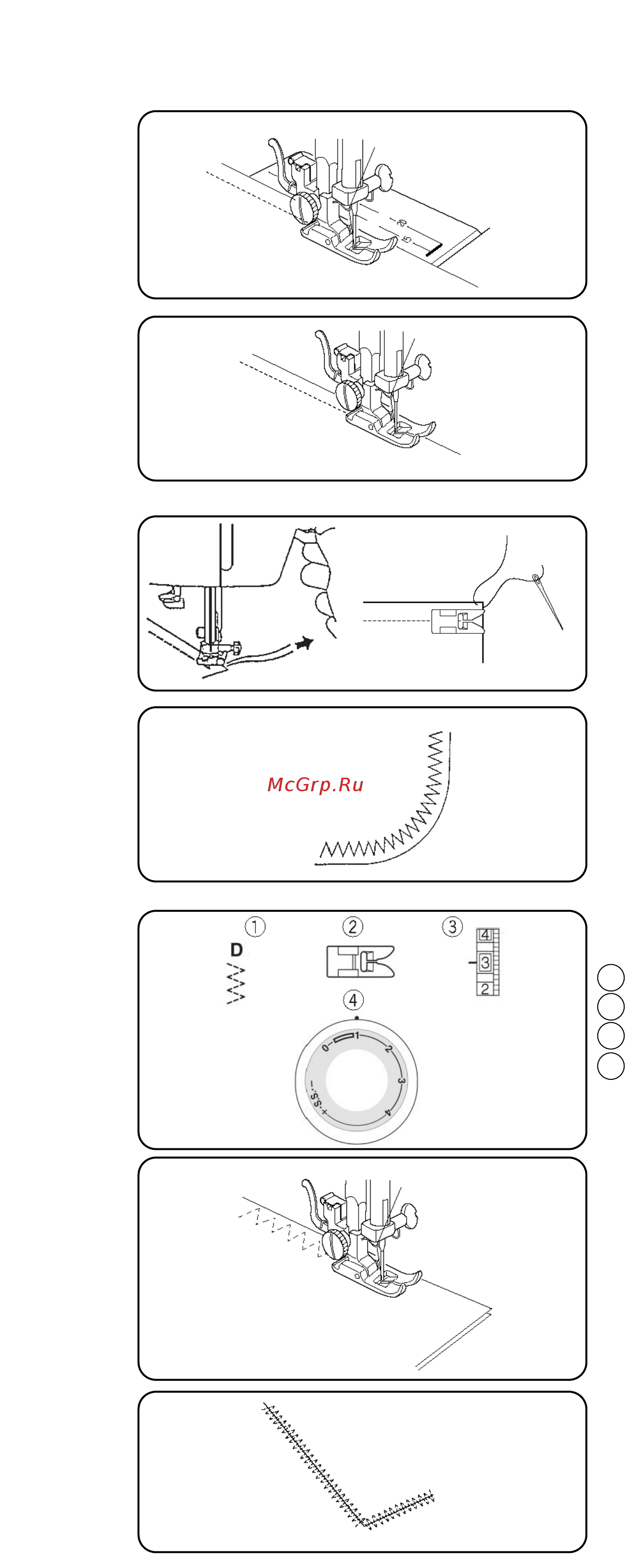 Janome JT 1108 [17/32] Подсказки и советы по шитью