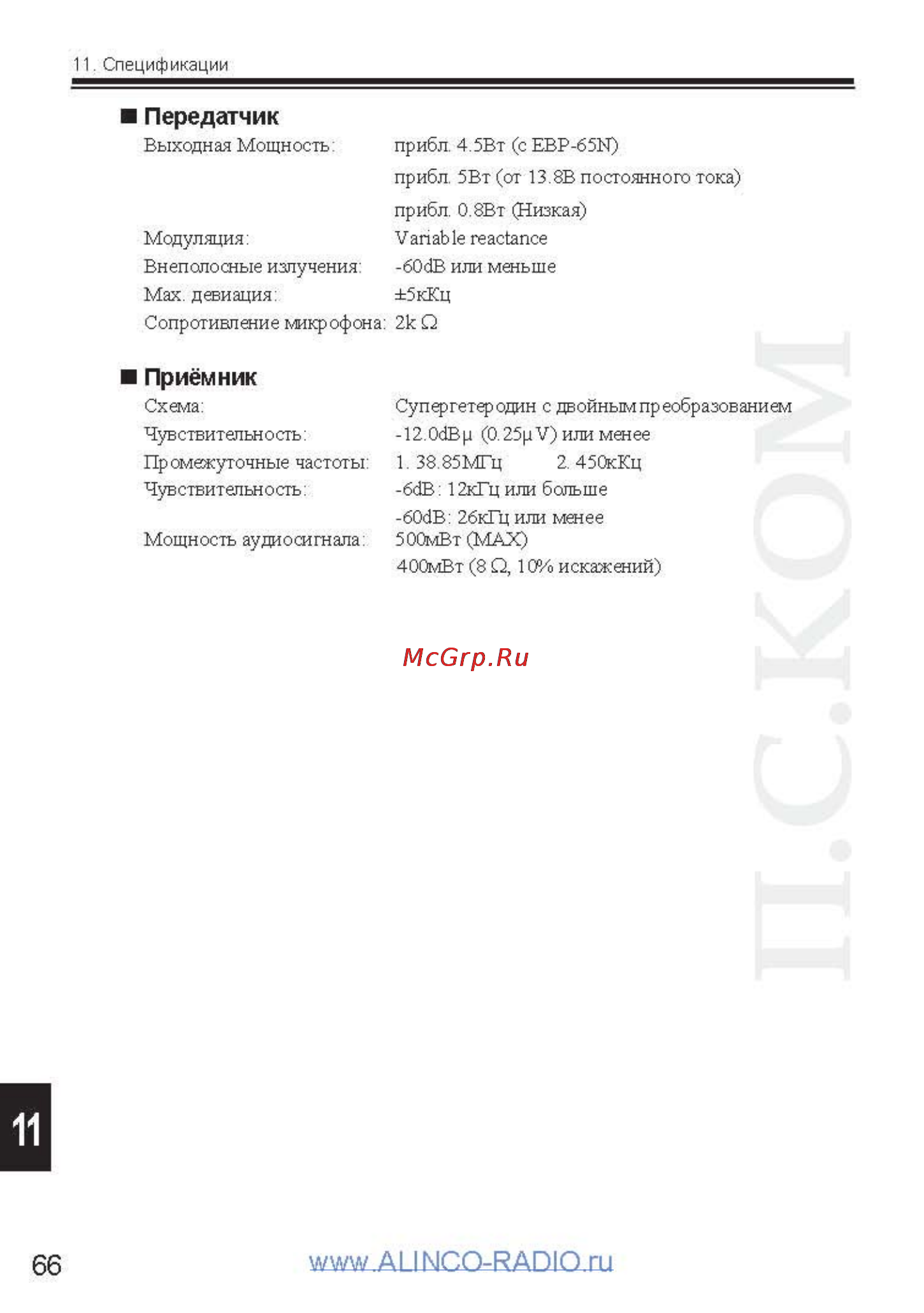 Alinco DJ-V17 [66/67] Binder1_страница_66