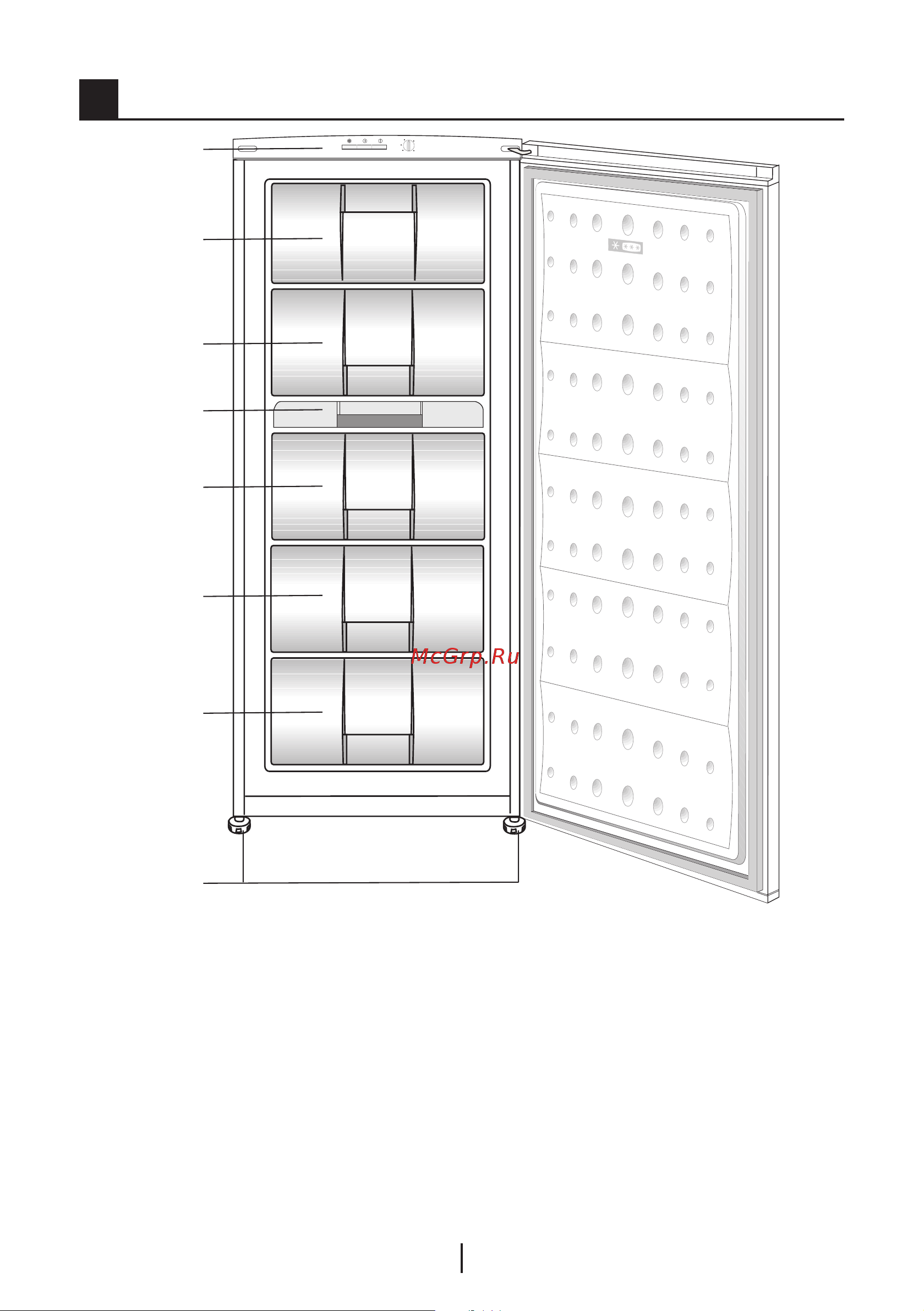 Beko FSE 21906 [25/45] Описание морозильника
