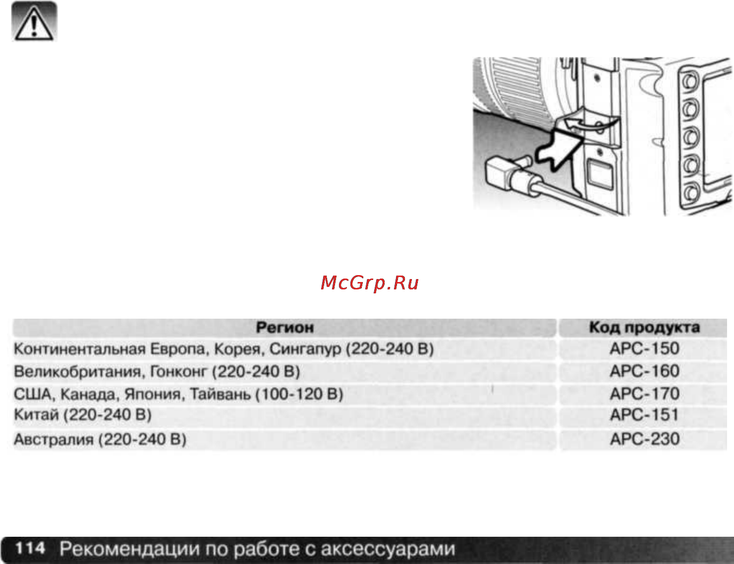 Konica Minolta Dynax 7D [113/146] Рекомендации по работе с аксессуарами