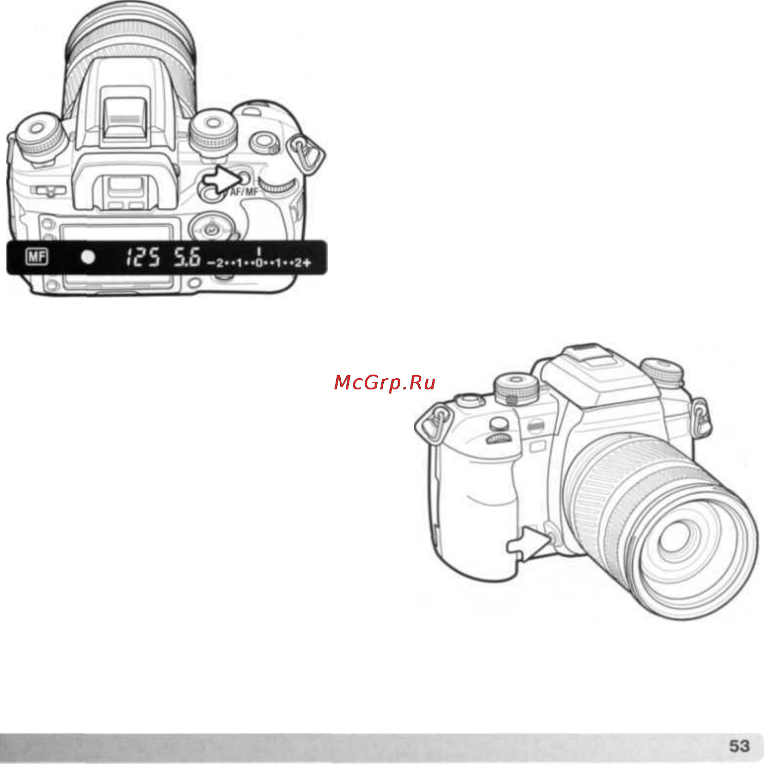 Konica Minolta Dynax 7D [52/146] Кнопка af mf
