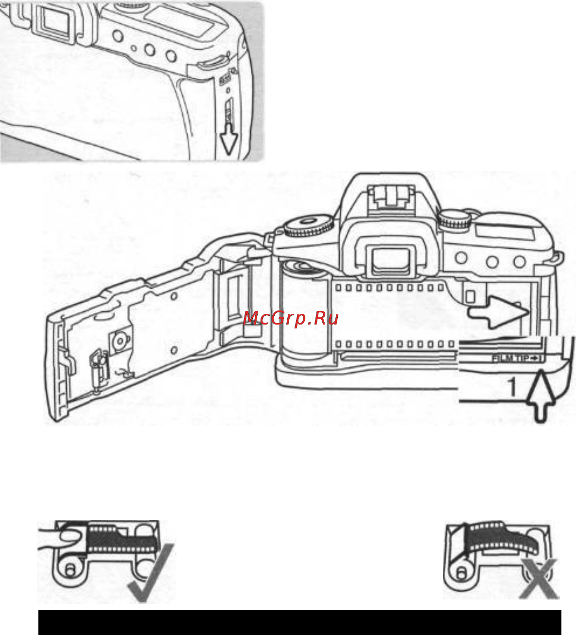 Konica Minolta Dynax 60 [16/84] Установка пленки