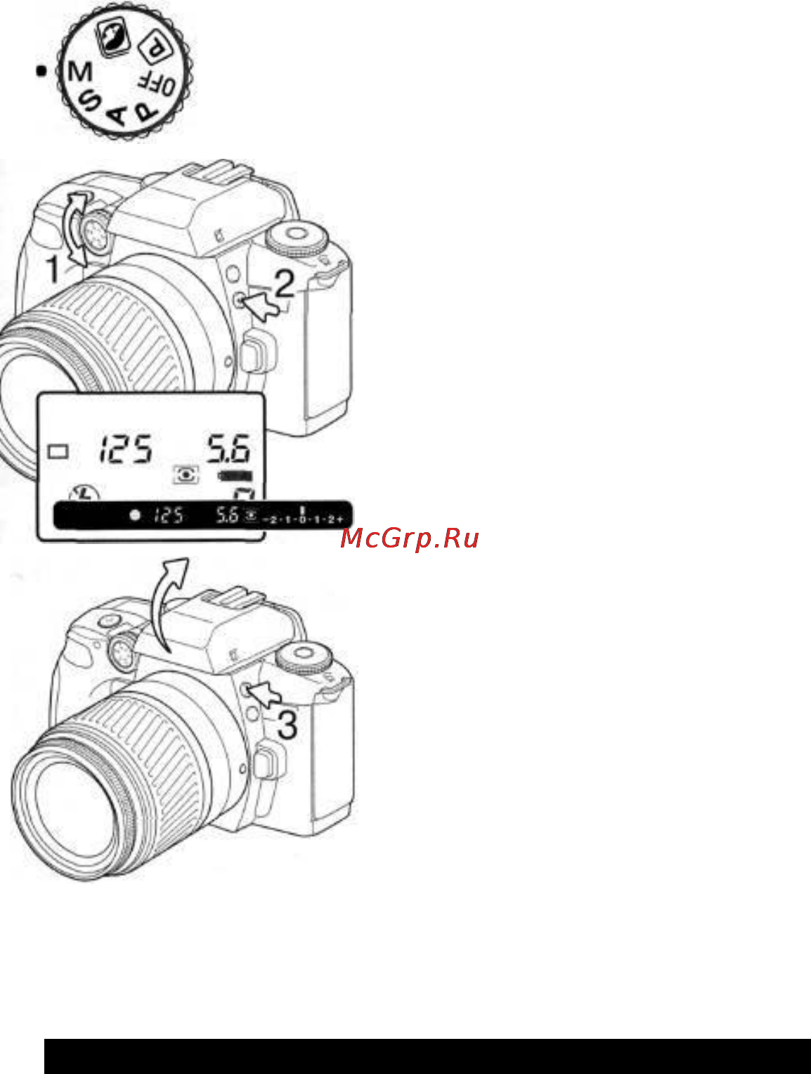 Konica Minolta Dynax 60 [38/84] Ручная установка экспозиции м
