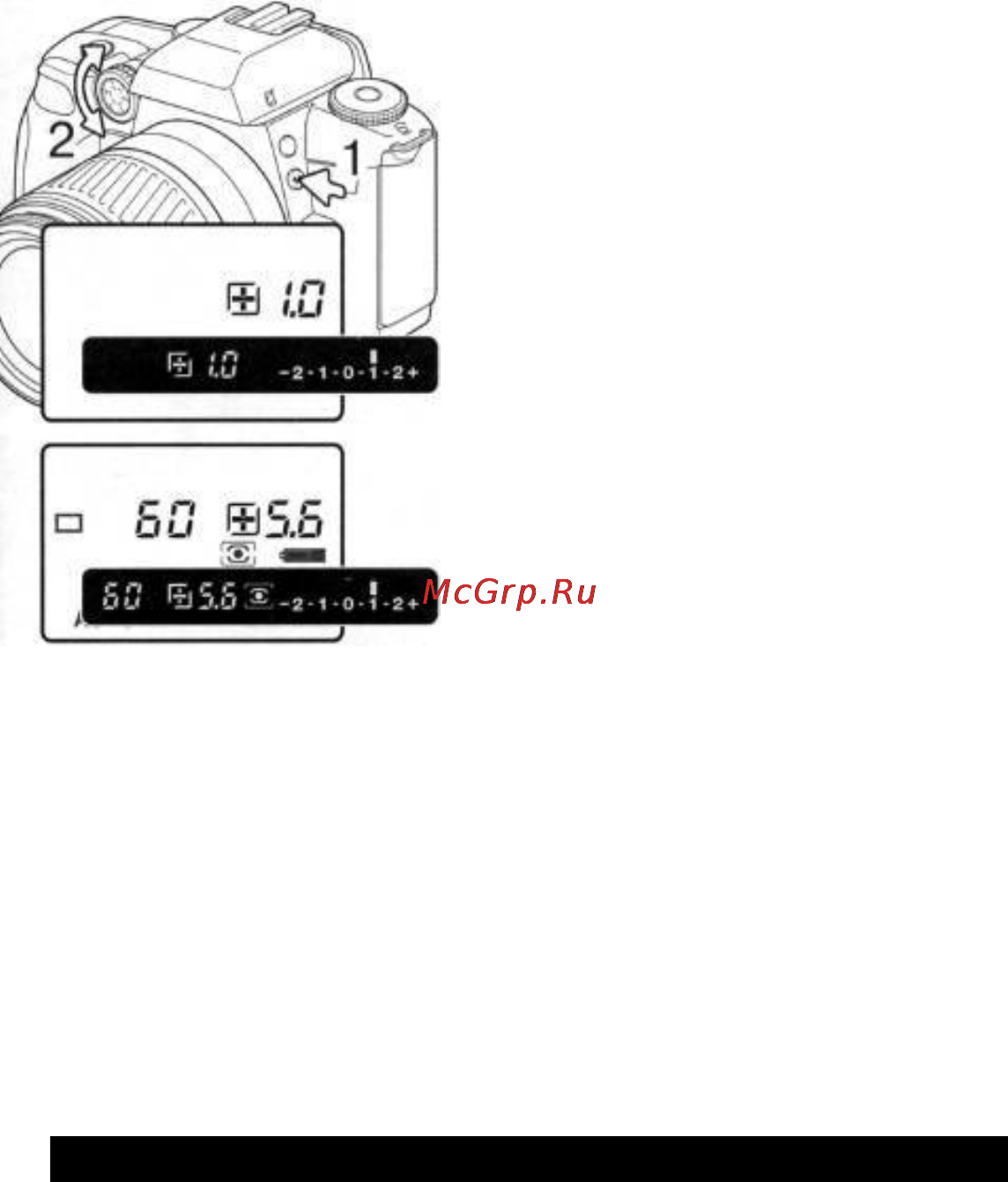 Konica Minolta Dynax 60 [42/84] Коррекция экспозиции