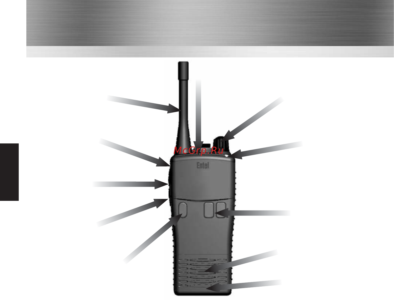 Entel HT-446 [12/30] Controls indicators