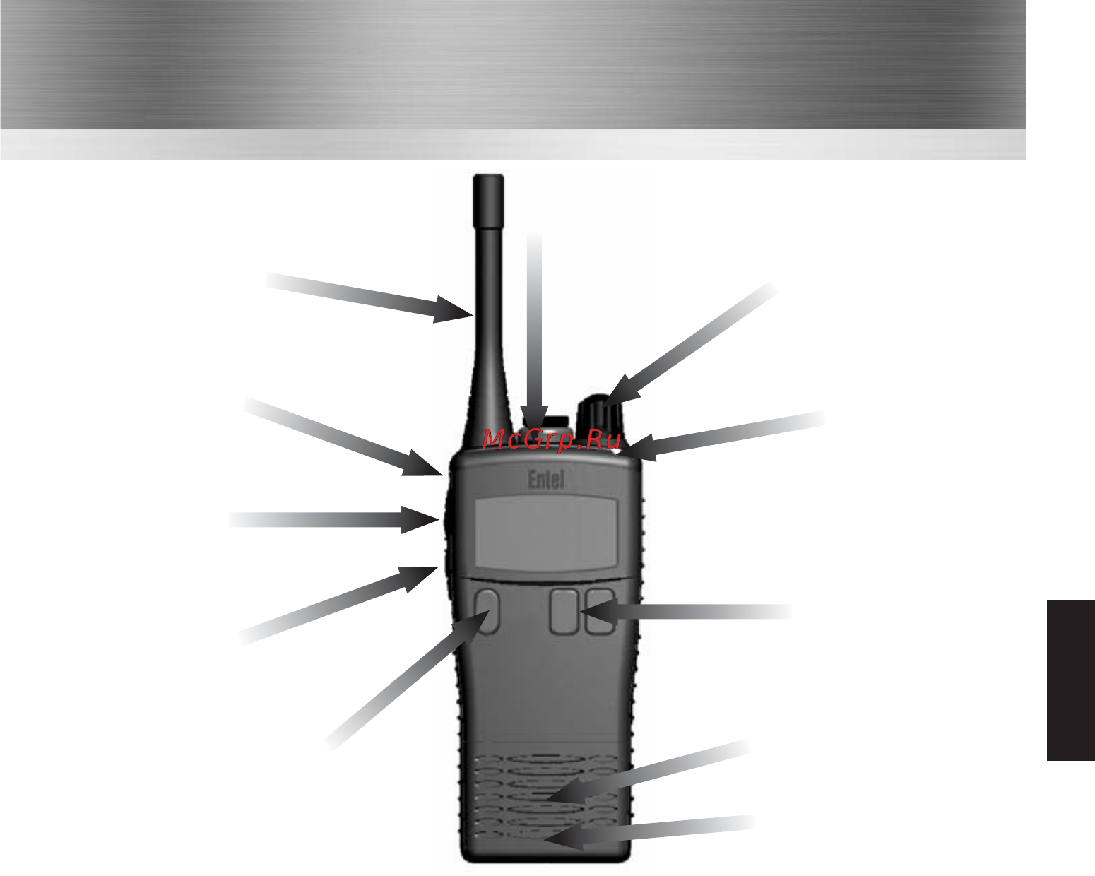 Entel HT-446 [21/30] Controls indicators