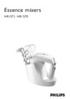 Philips HR 1571/30 Инструкция по эксплуатации