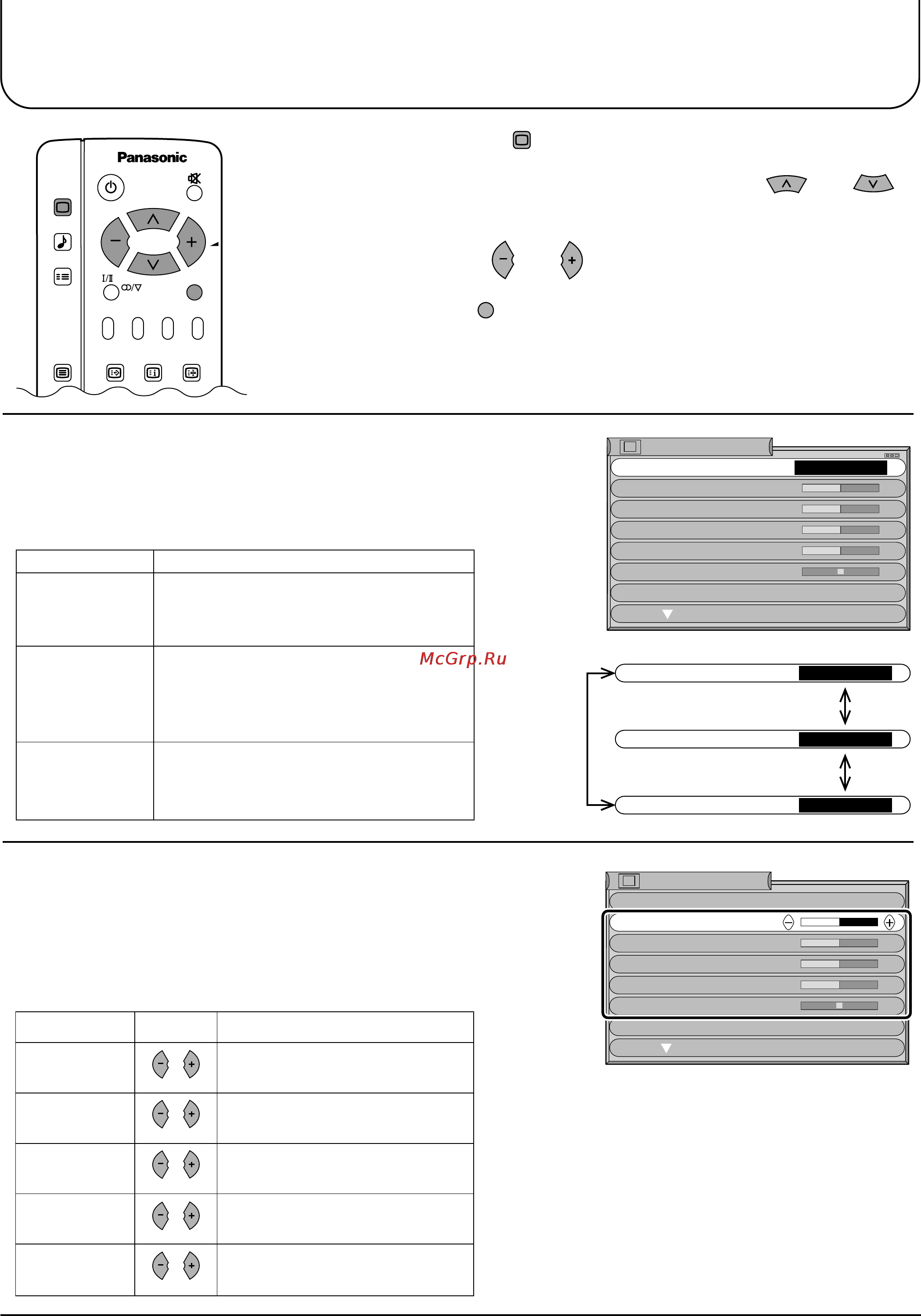 Panasonic TX-29P250T [18/44] Меню изображения