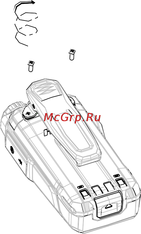 Hytera TC-518 [13/25] Attaching removing the earpiece or microphone
