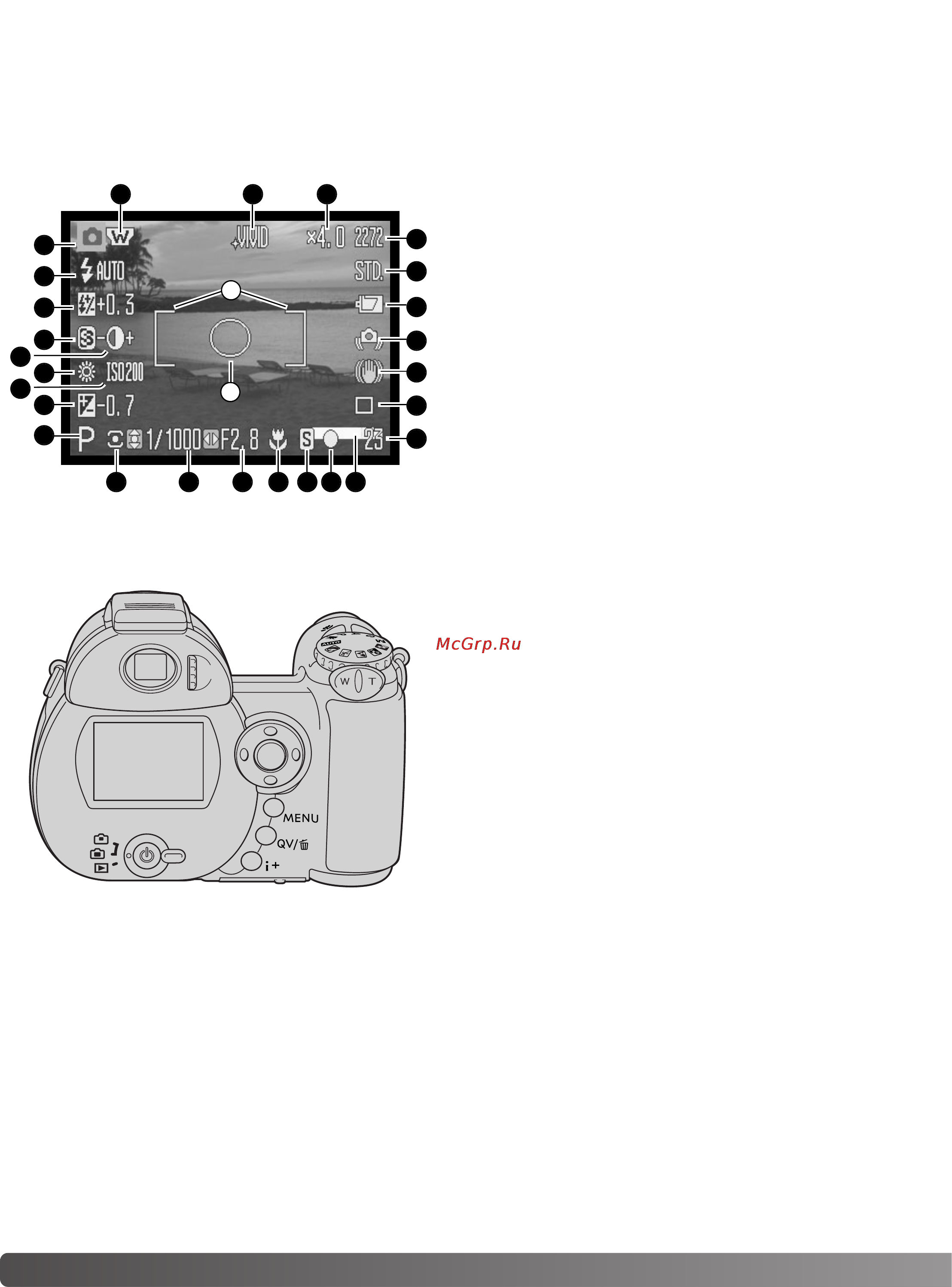 Konica Minolta Dimage Z3 [34/124] Режим съемки творческие функции