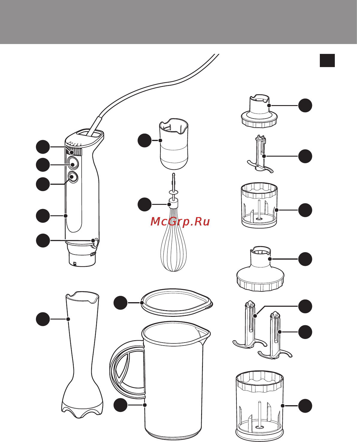 Philips HR 1372/90 Инструкция по эксплуатации онлайн [3/16] 31395