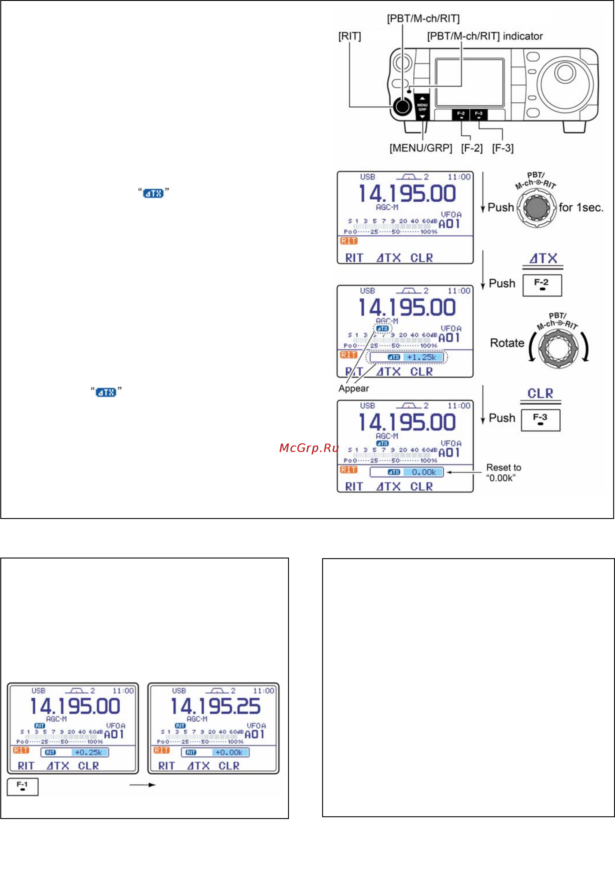 Icom IC-7000 [93/100] Функция tx