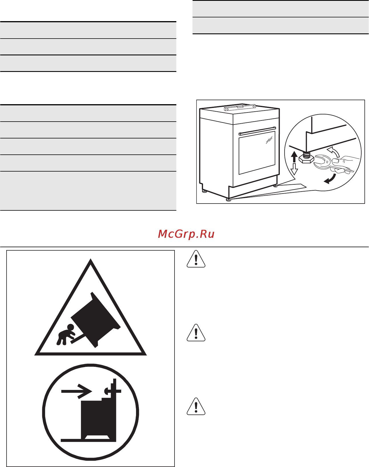 Electrolux EKC 954505 W [27/32] Технические данные