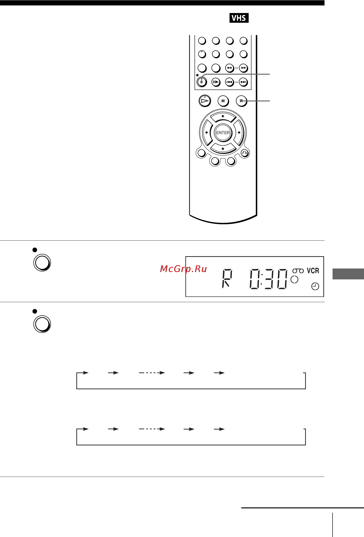 Sony SLV-D910R [95/132] Быстрая запись по таймеру