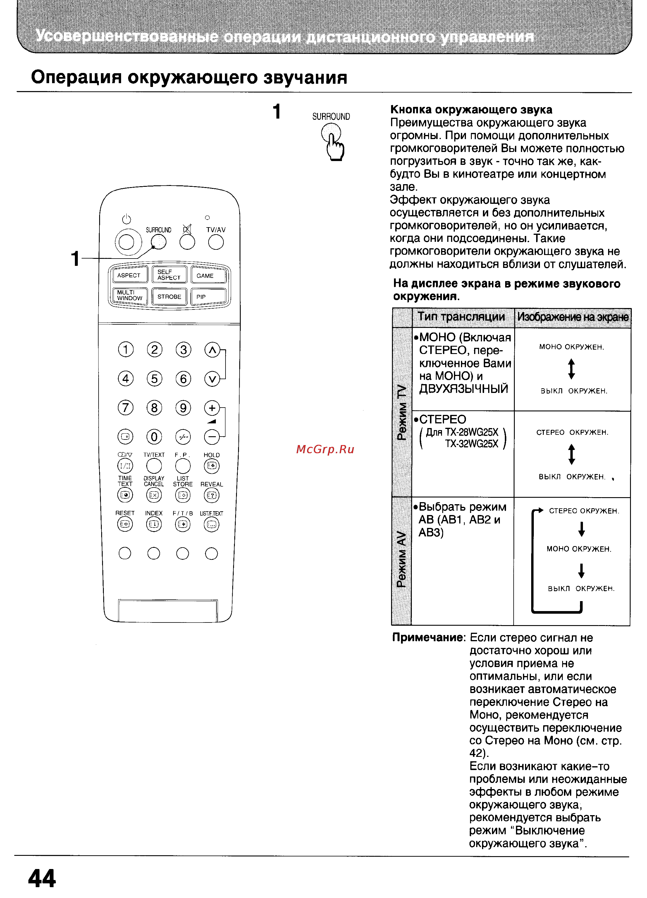 Panasonic TX-32WG25 [44/59] _____1