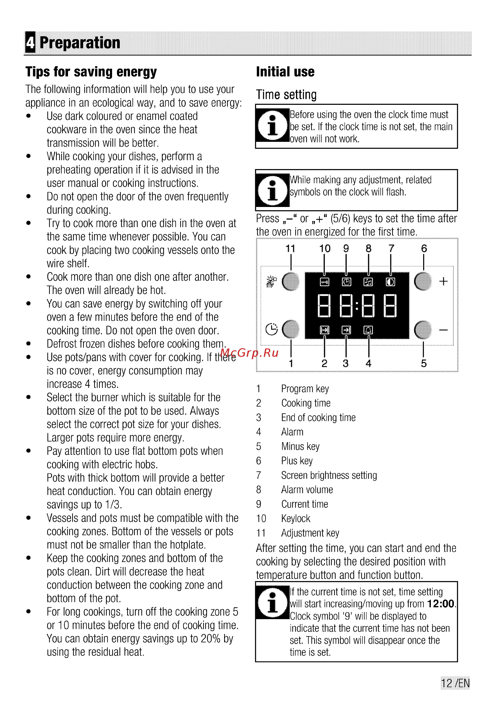 Beko CSE 57300 GW [13/84] Q preparation