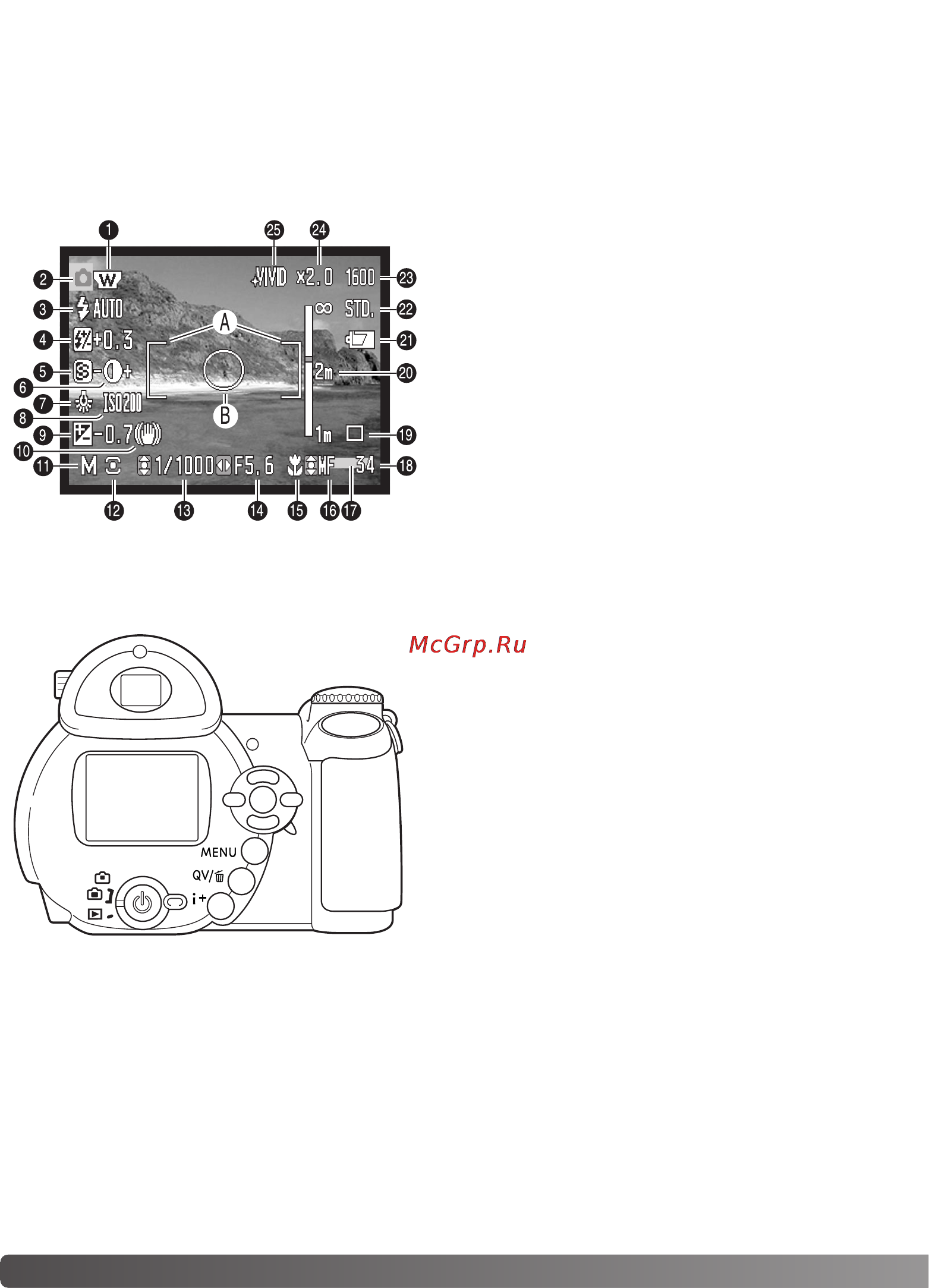Konica Minolta Dimage Z10 [34/120] Режим съемки творческие функции
