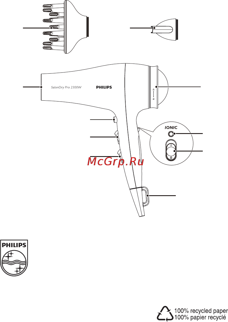 Philips HP8251/00 Инструкция по эксплуатации онлайн [7/7] 31485
