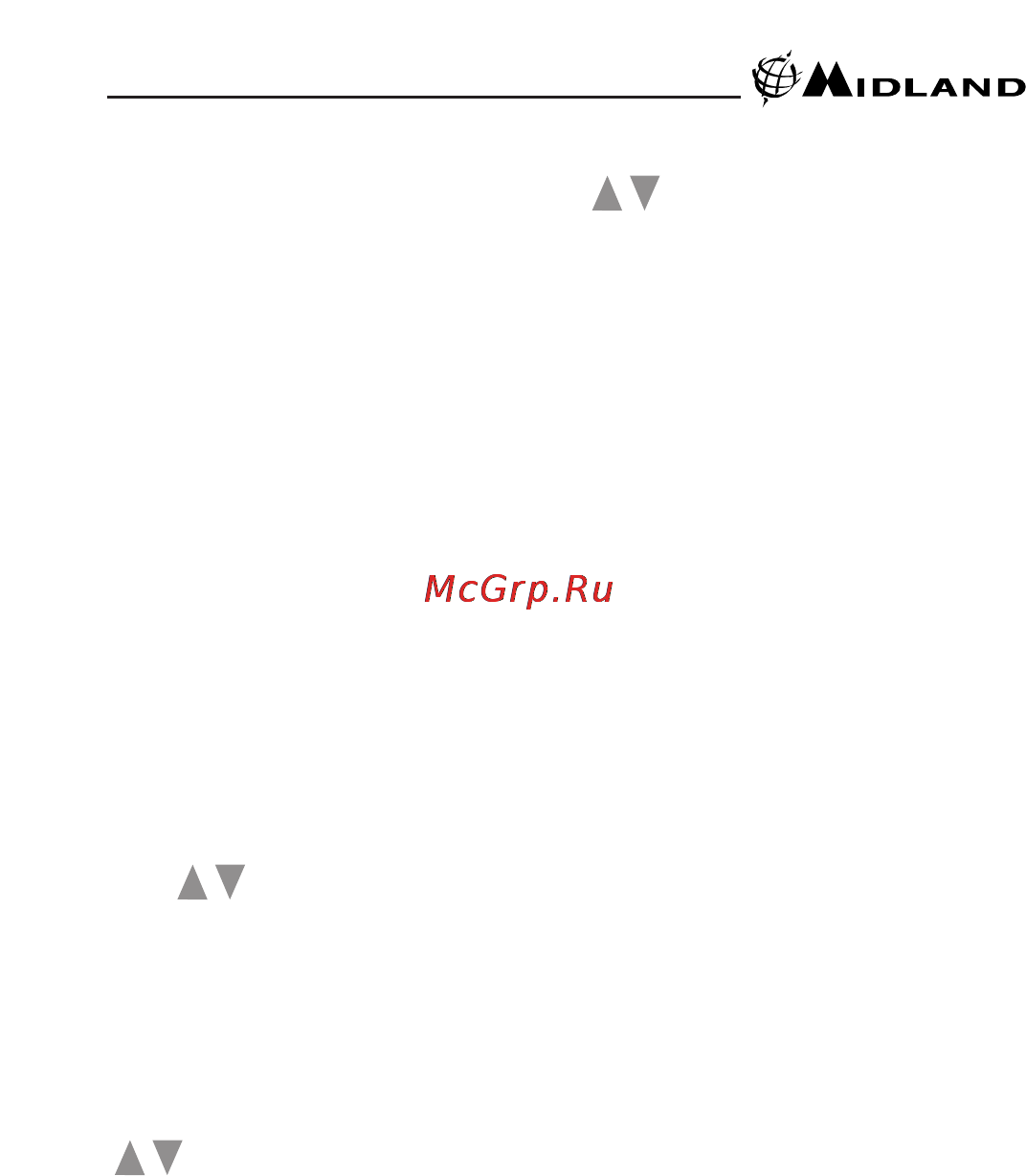 Midland GXT-500 Инструкция по эксплуатации онлайн [19/24] 31496