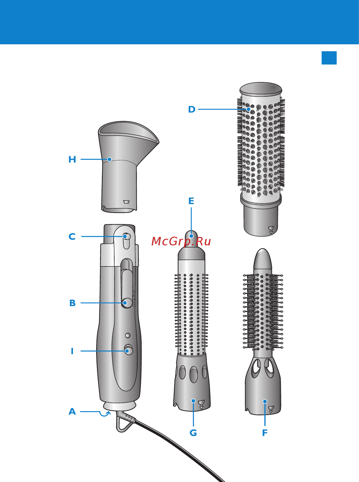 Philips SALON AIRSTYLIST ION HP4674/00 Инструкция по эксплуатации онлайн [3/17] 296475