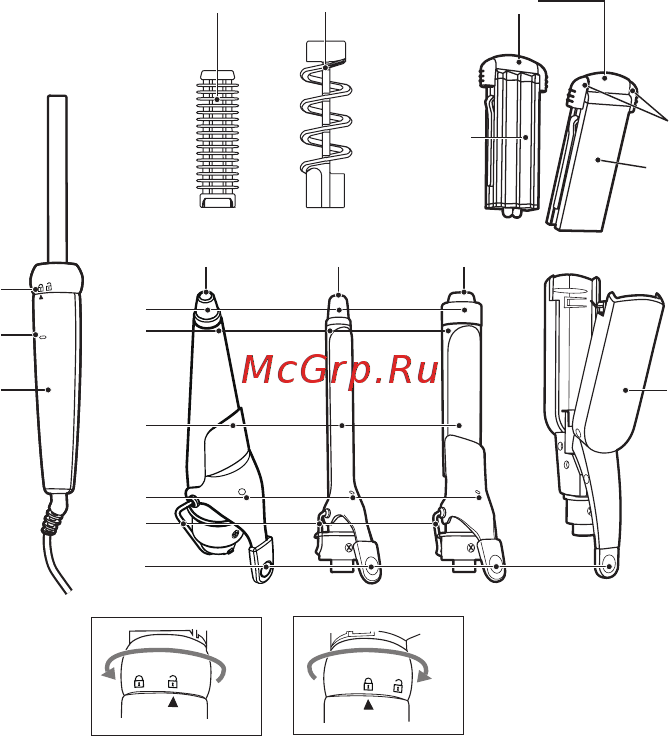 Philips SALONSUPER STYLIST HP4698/22 Инструкция по эксплуатации онлайн [2/9] 296471