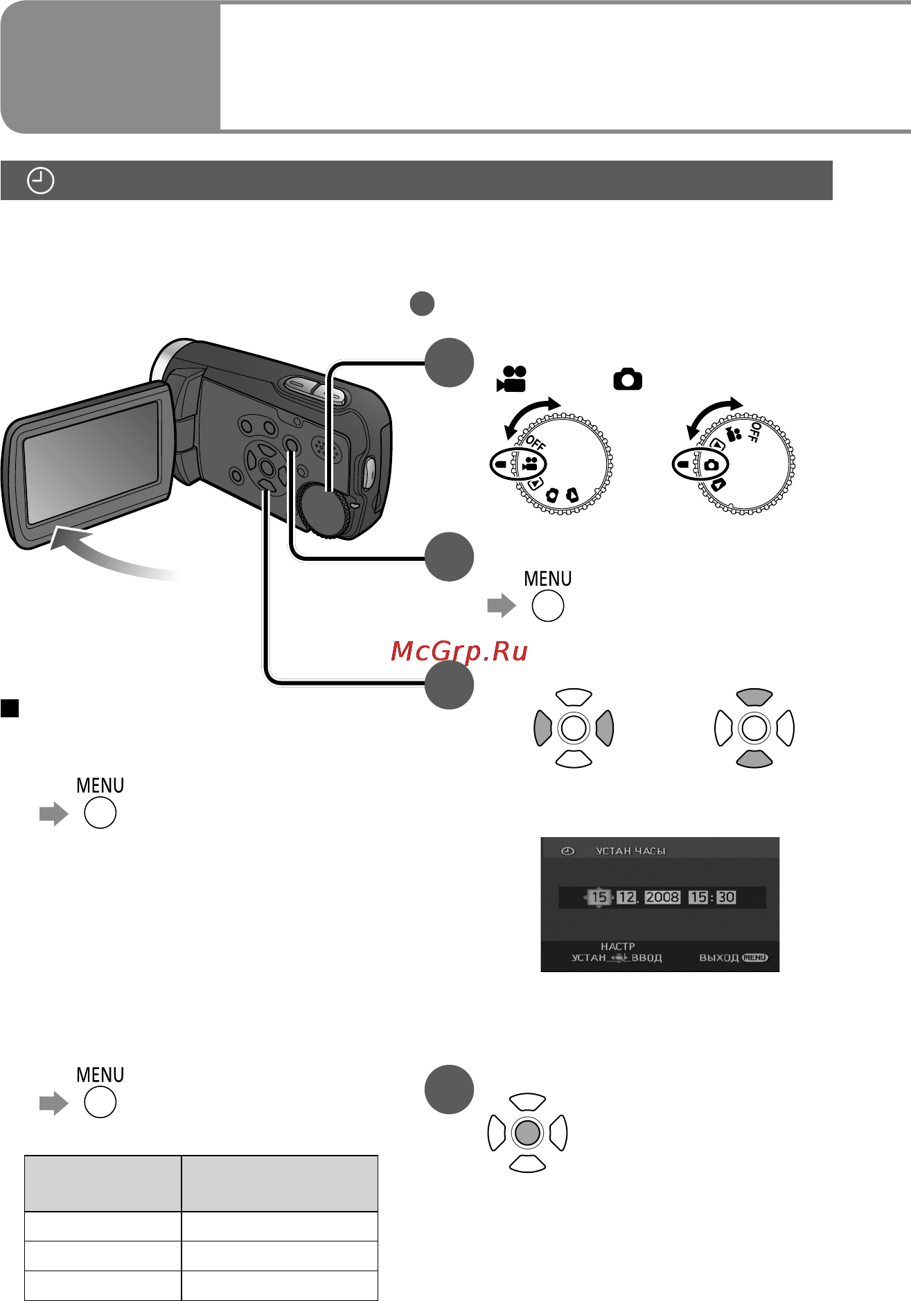 Panasonic SDR-S7 [22/96] Введите дату и время