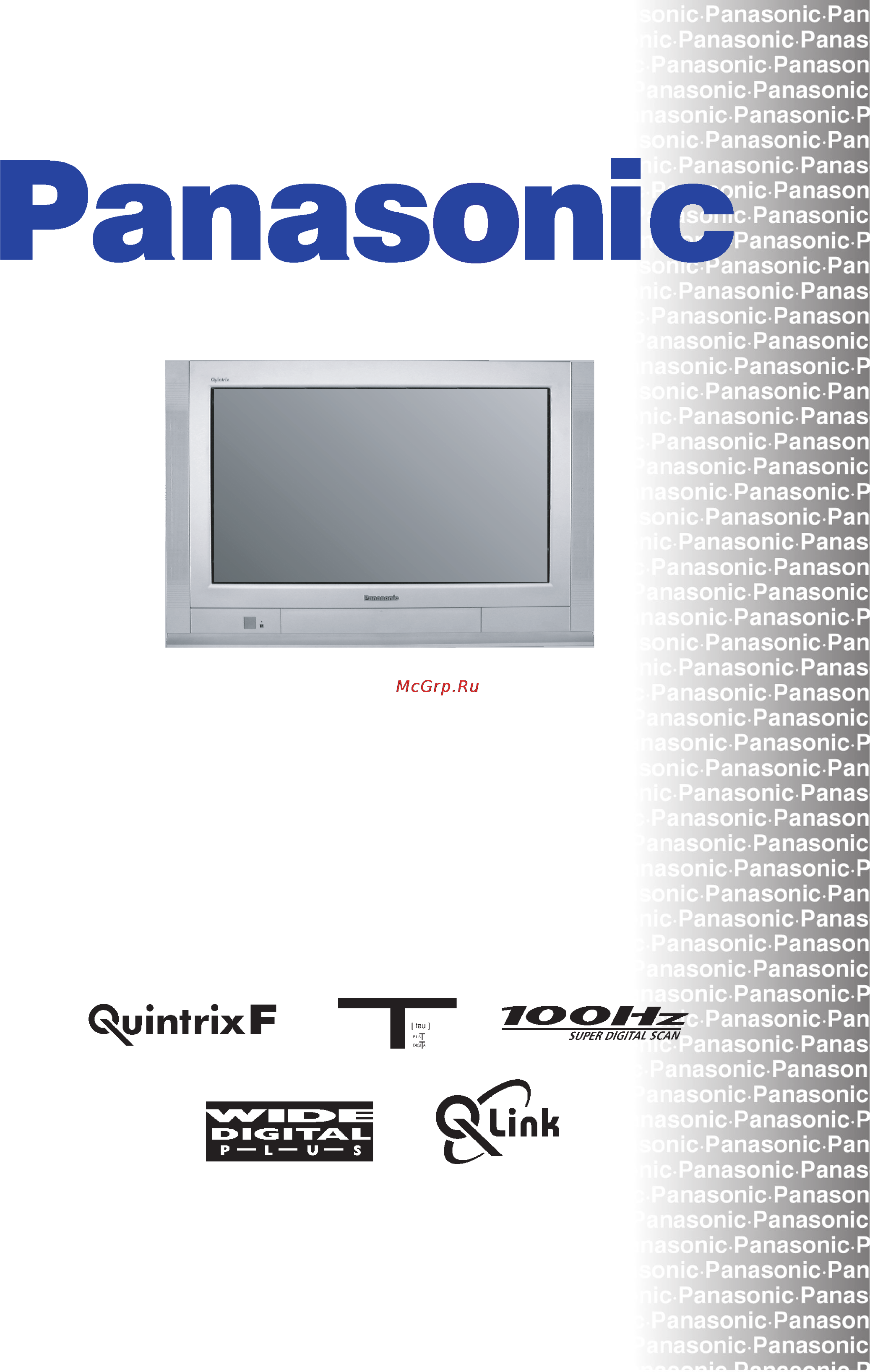 Panasonic TX-32PL10P/M Инструкция по эксплуатации онлайн