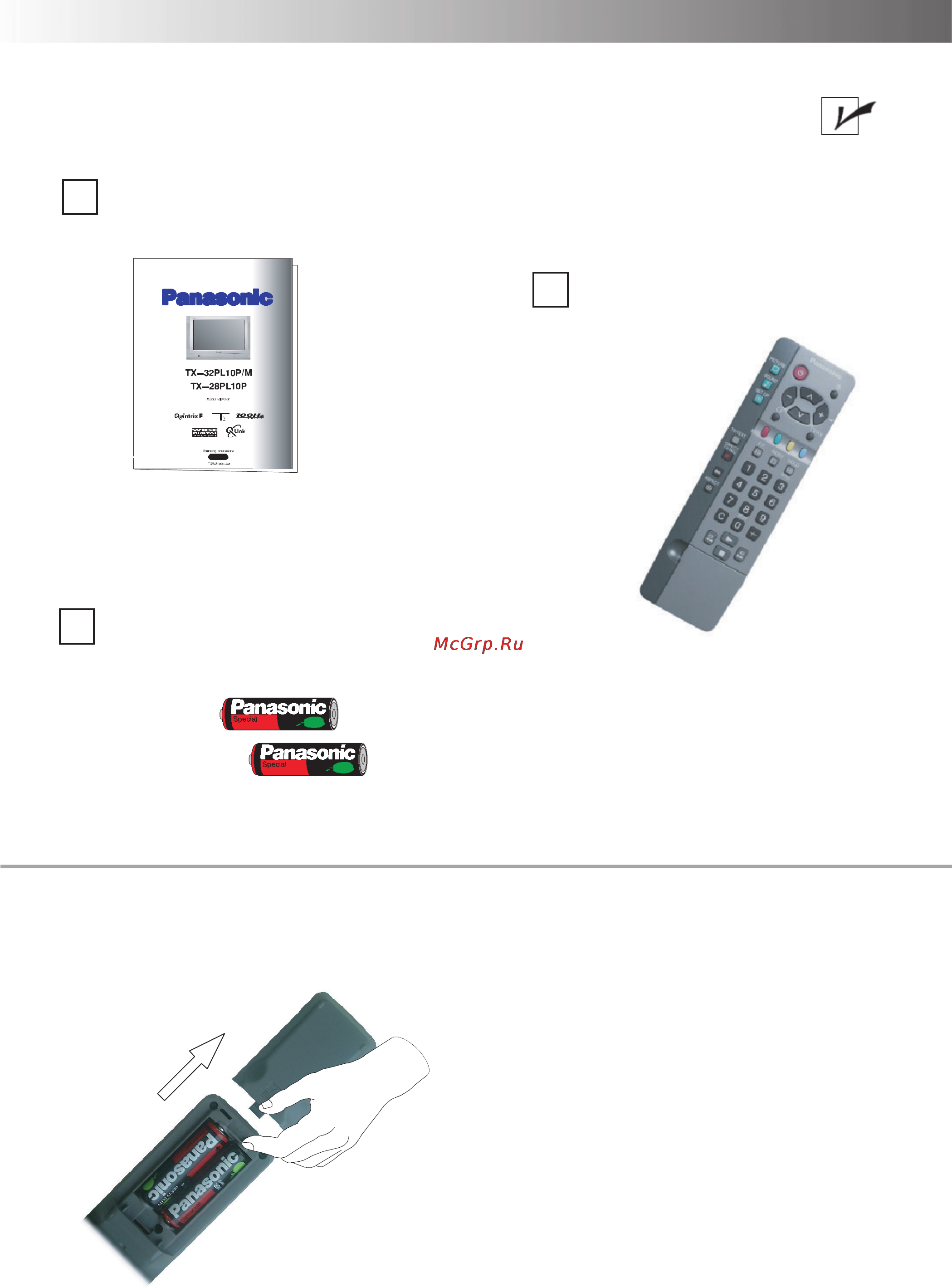 Panasonic TX-32PL10P/M [3/33] Дополнительные принадлежности