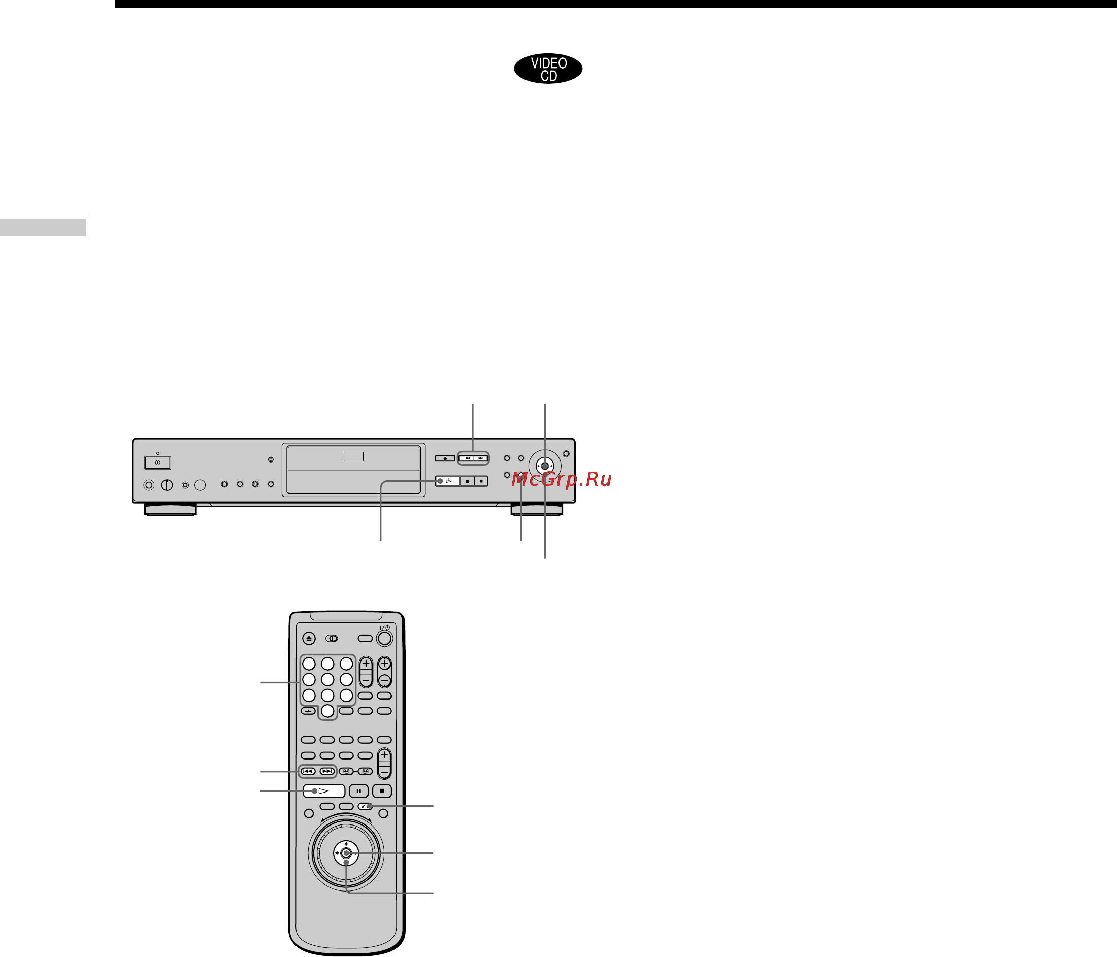 Sony DVP-S735D [24/84] Воспроизведение video cd с функциями pbc воспроизведение pbc